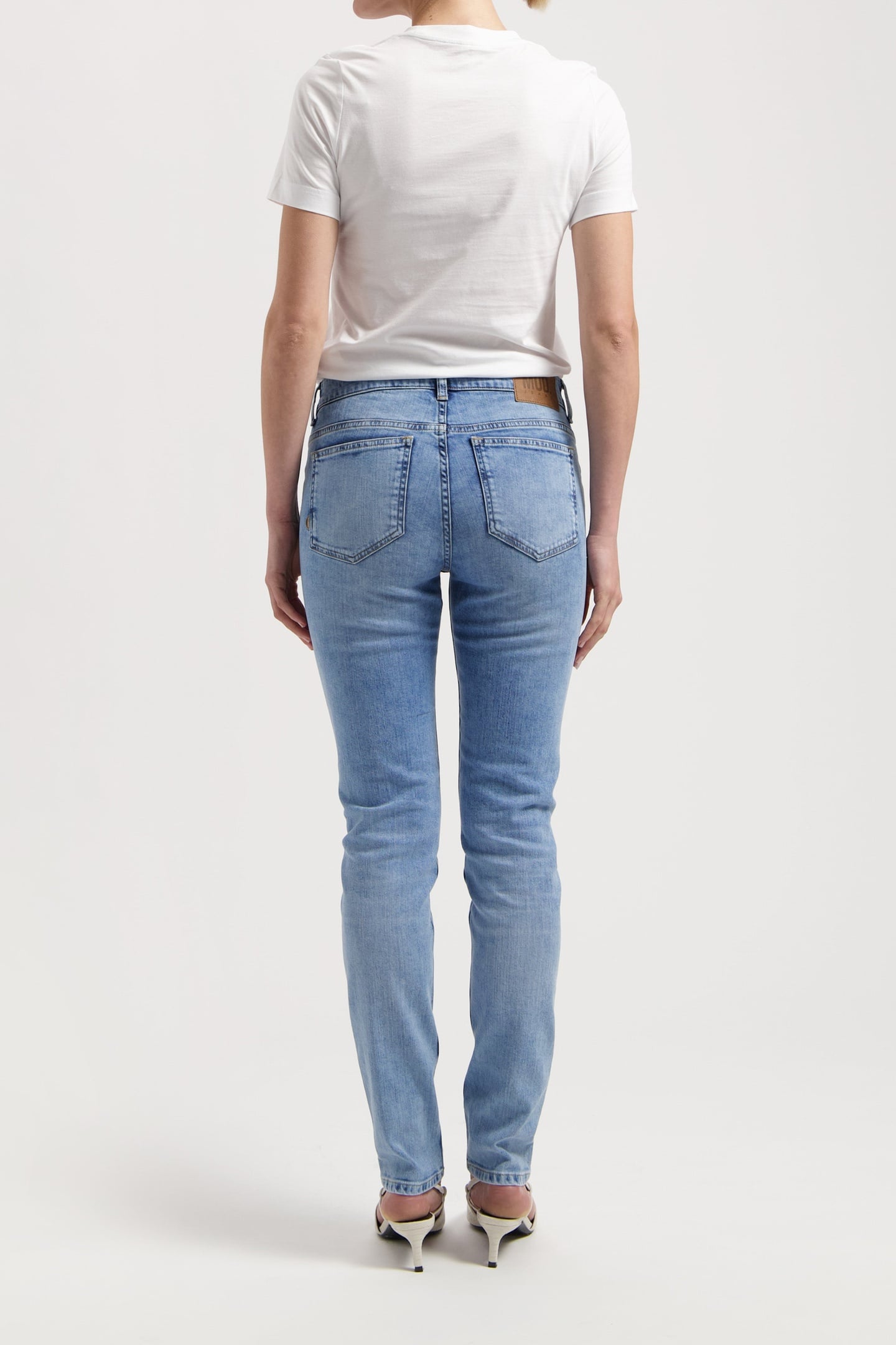SKYLER MID SKINNY ORIGINAL STONE 4