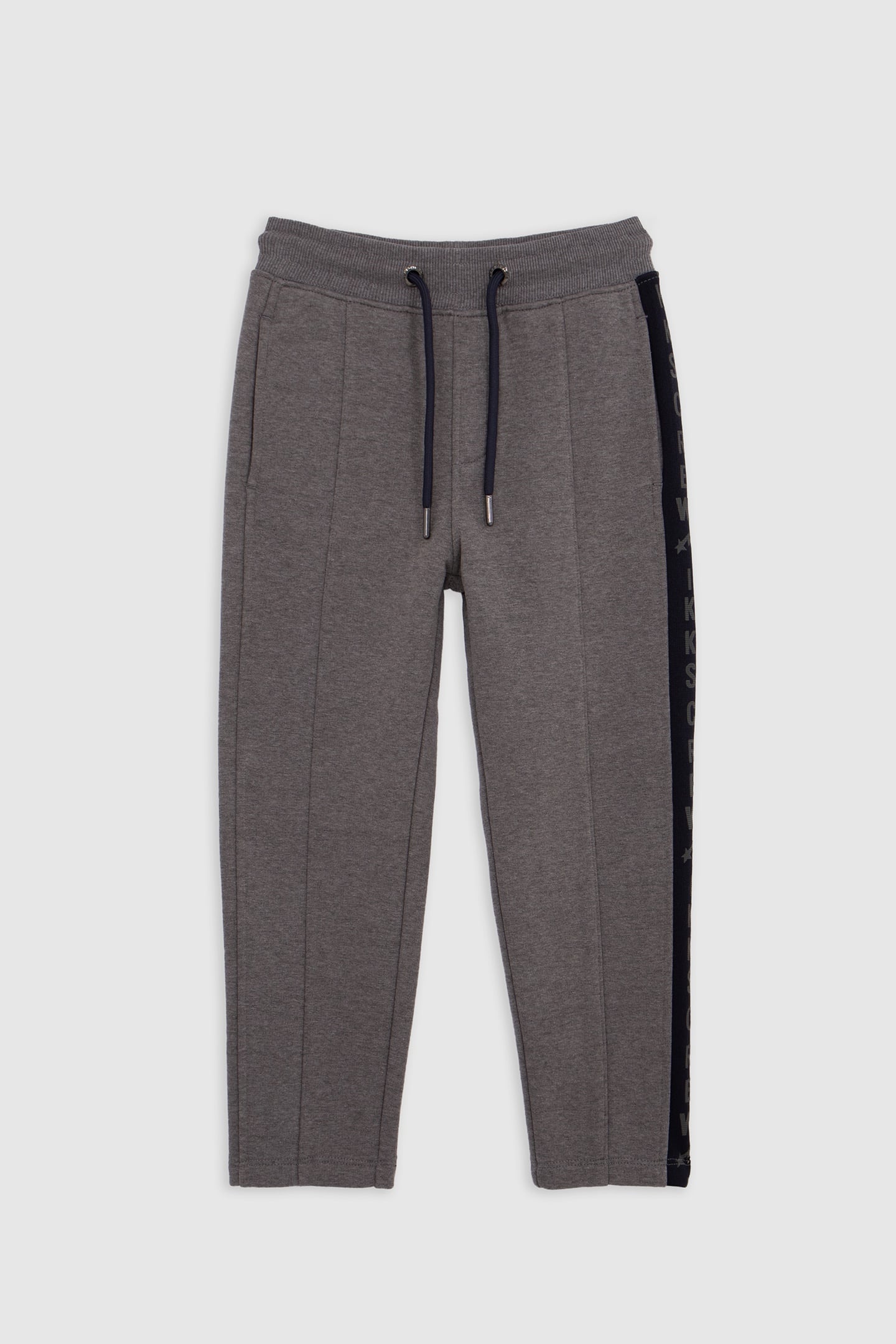 GREY JOGGING SUIT WITH LETTERING ON BOY'S SIDE 1