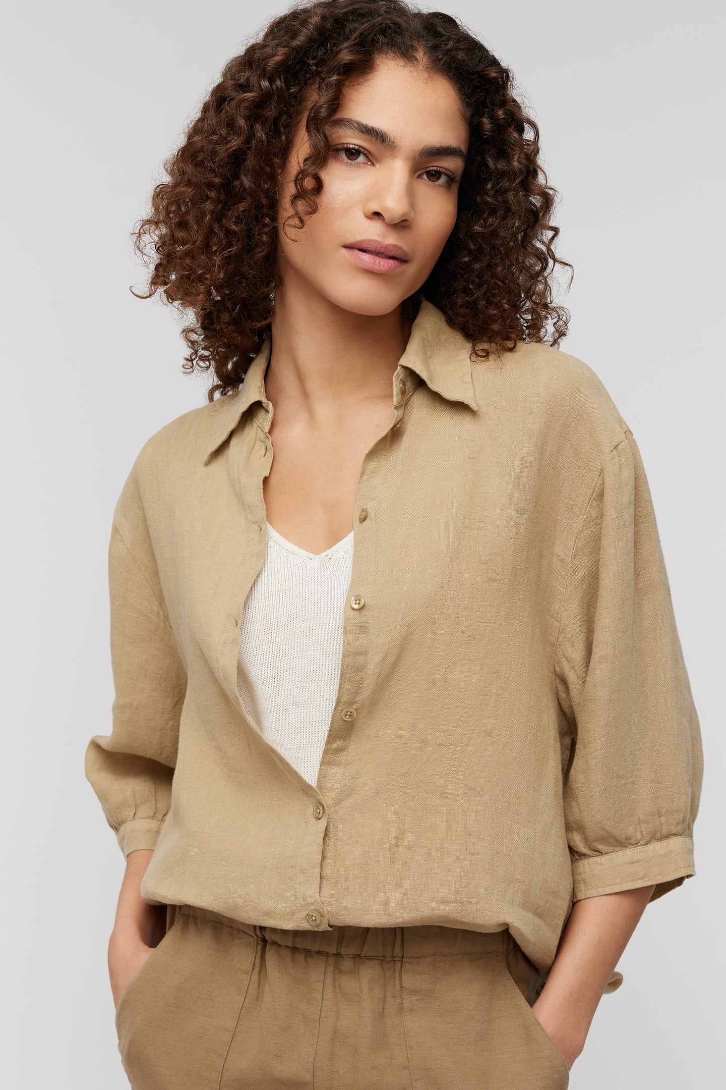 KATJA BLOUSE CLAY 2