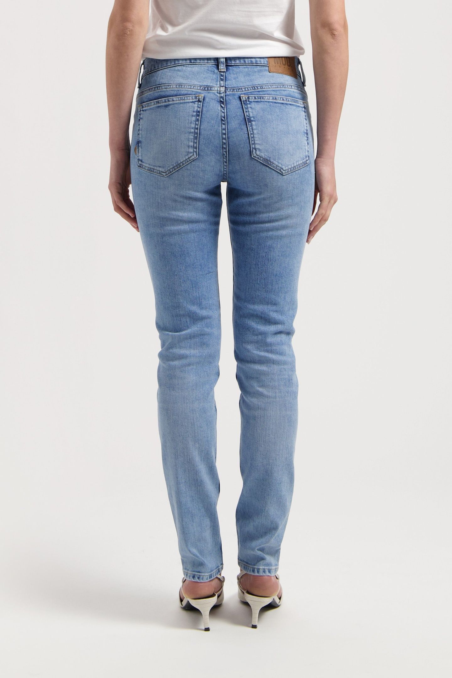 SKYLER MID SKINNY ORIGINAL STONE 3