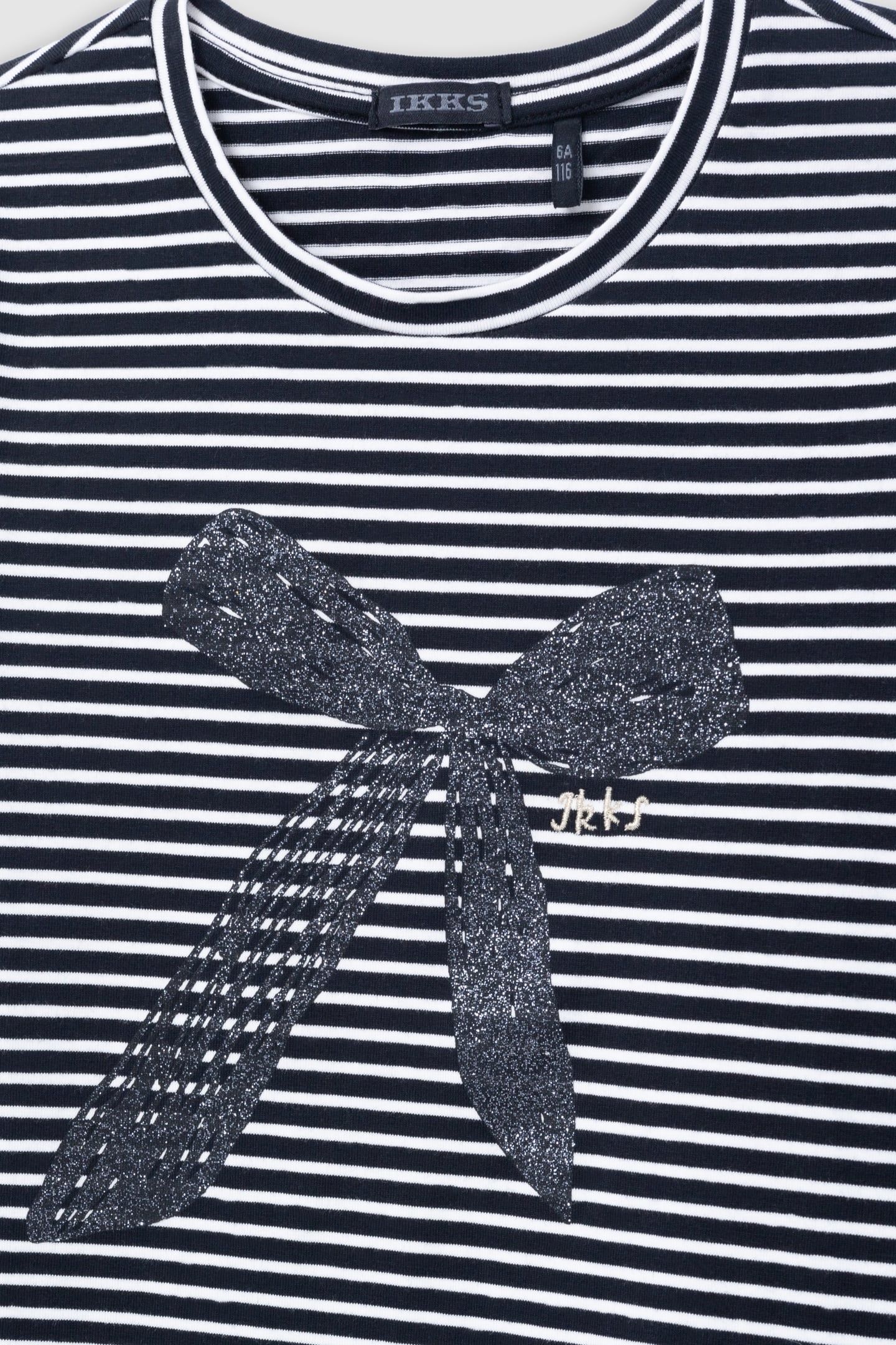 GIRL'S GLITTER BOW SAILOR T-SHIRT 2