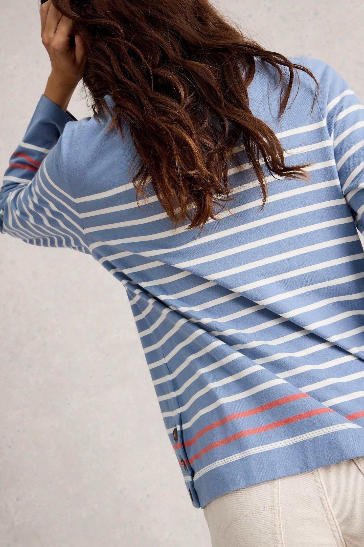 WILLOW LS TOP BLUE MULTI 2