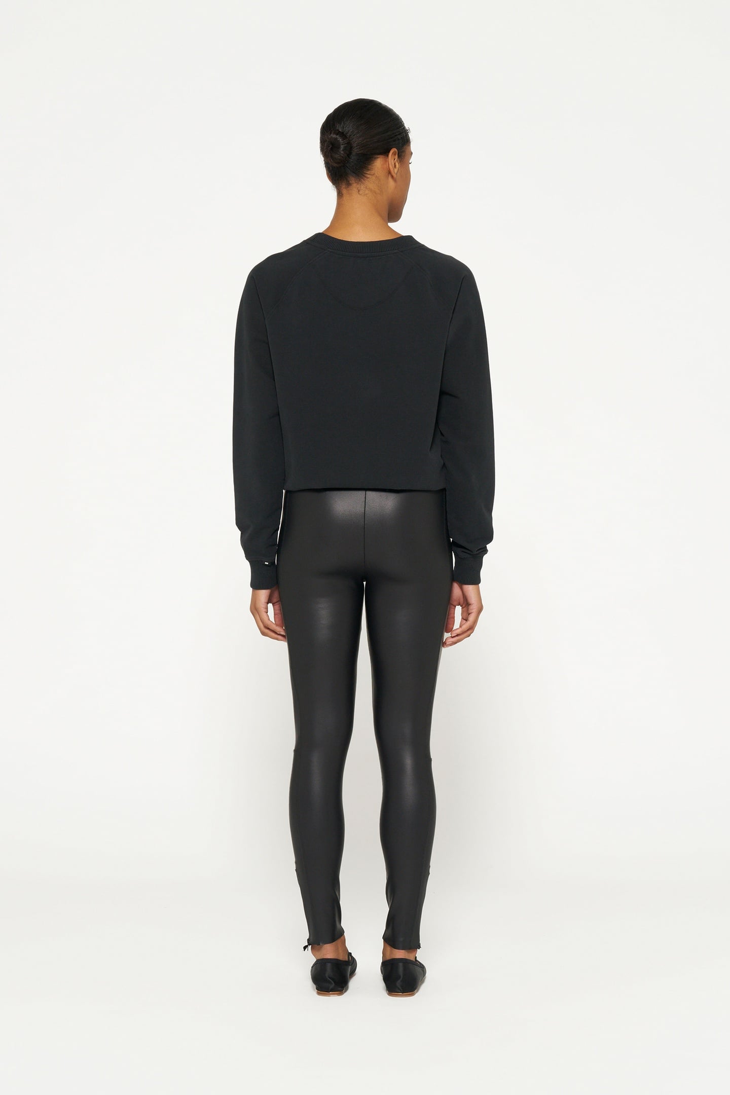 THE ZIPPER LEGGINGS BLACK 4