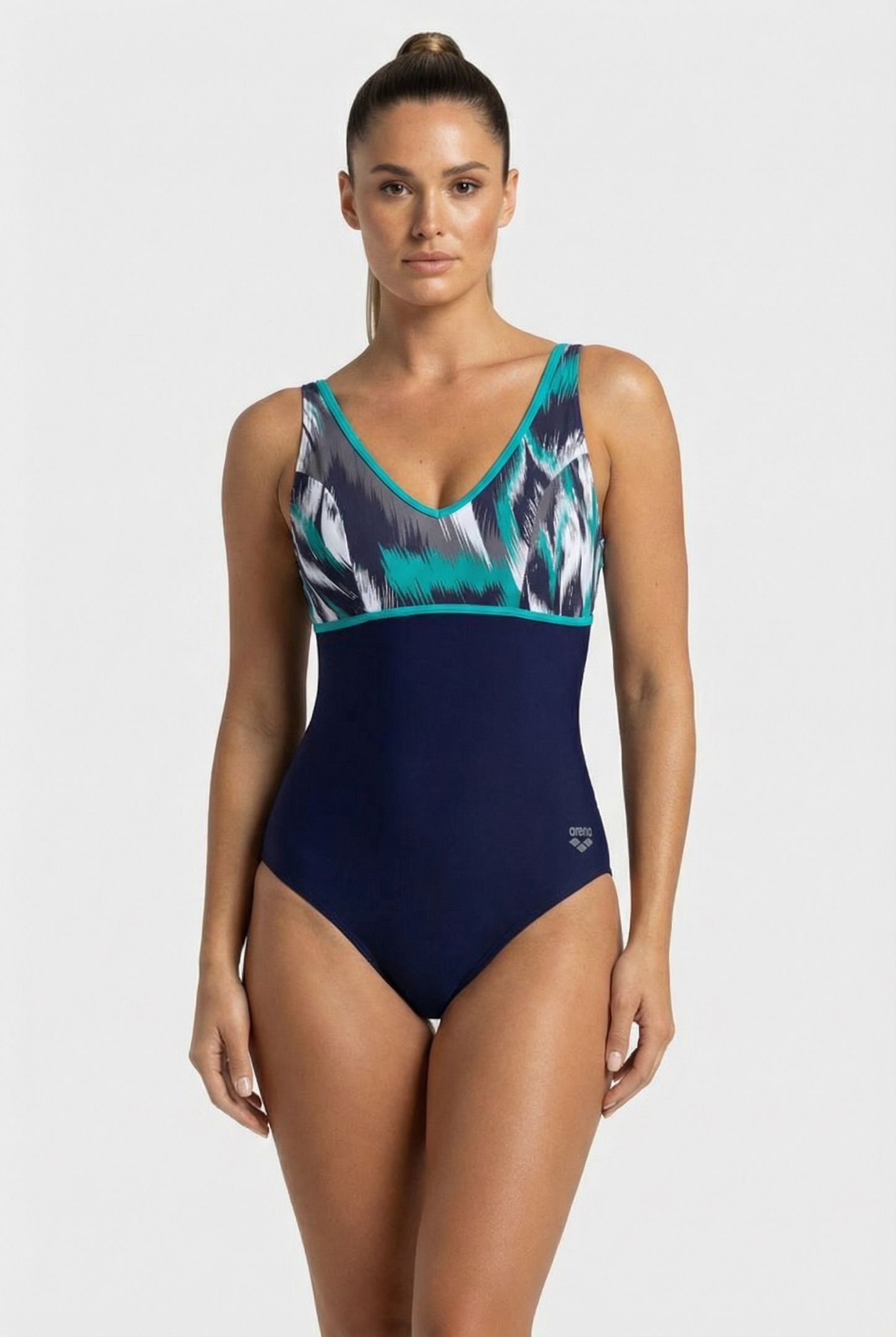 WOMEN'S BODYLIFT SWIMSUIT JENNIFER WING NAVY MULTI NAVY BALI 1