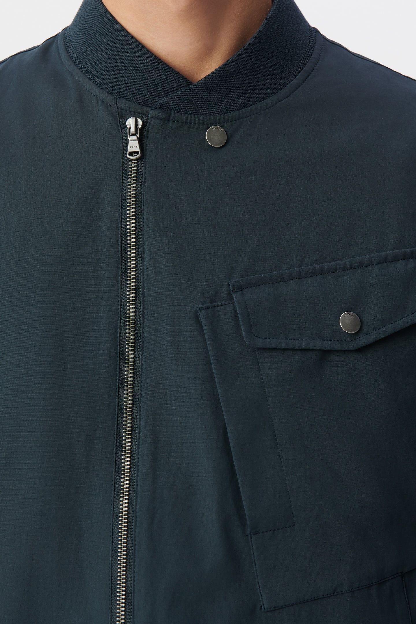 INK SOFT NYLON BOMBER JACKET 7