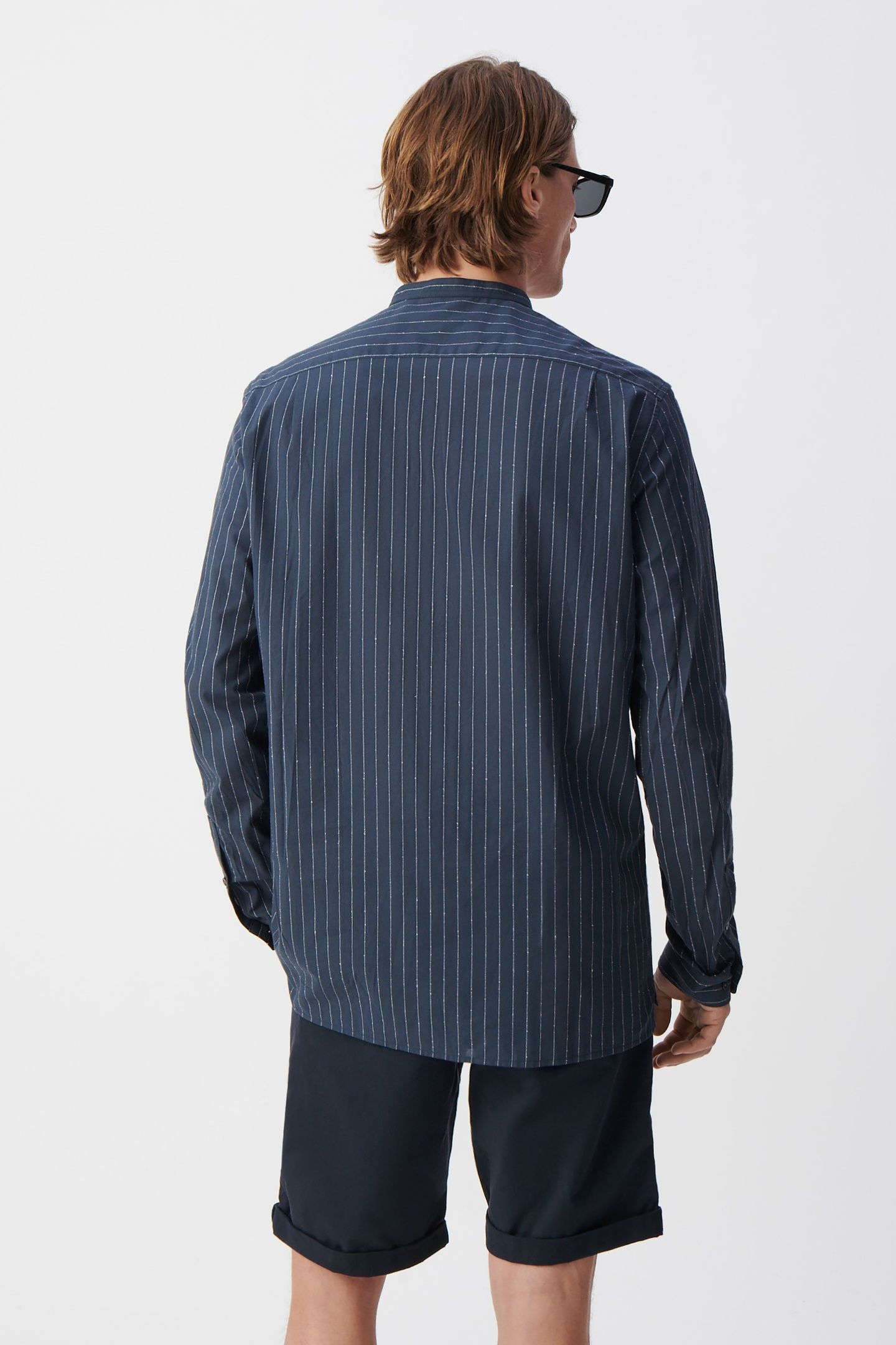INK STRIPED REGULAR SHIRT 3