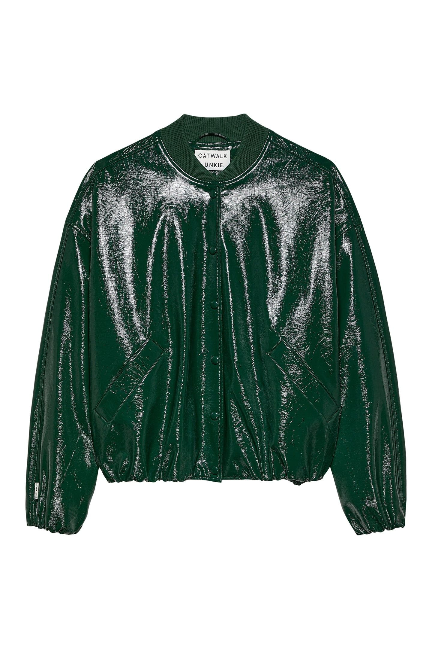 TUCK IN VARSITY JACKET PINE FOREST 5