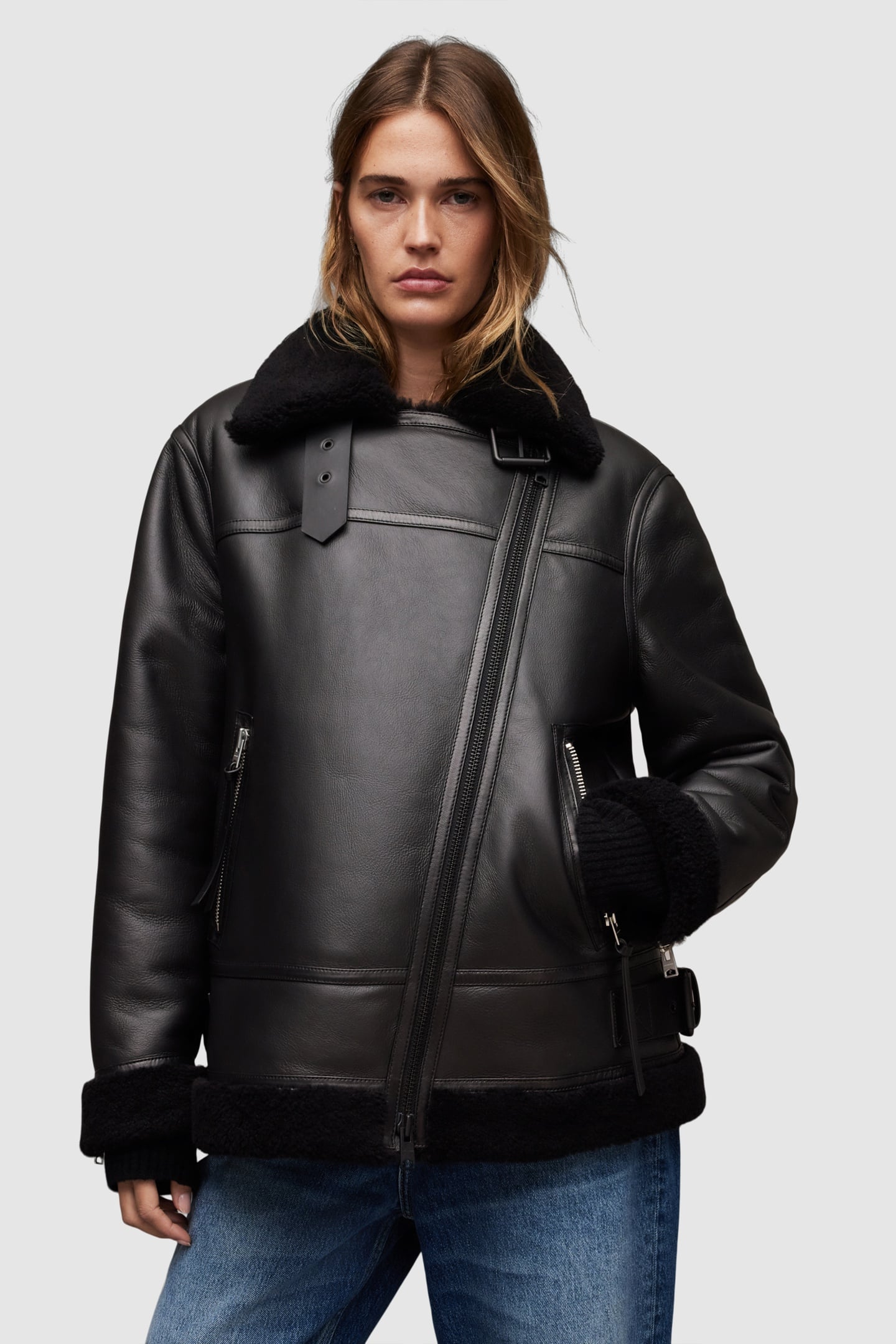 SOLA SHEARLING BLACK 1