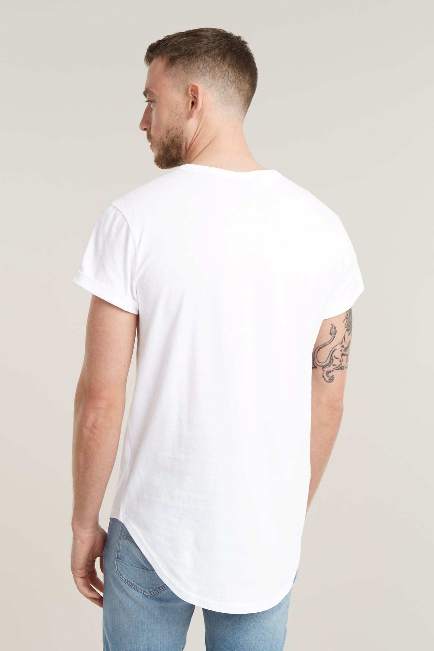 DUCTSOON RELAXED R T S/S WHITE 3