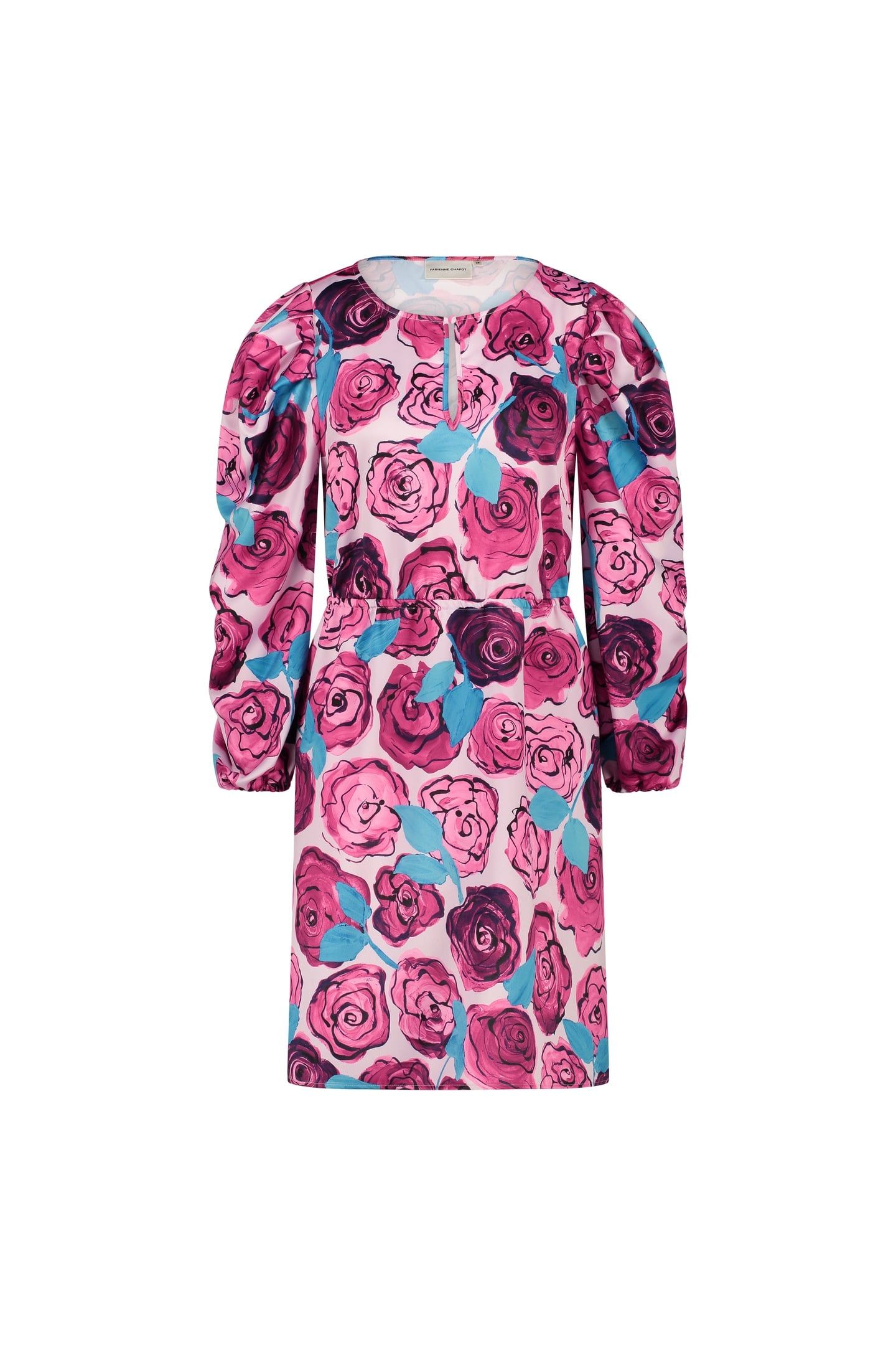 SARINA DRESS PINK DARLING/AZURE B 4