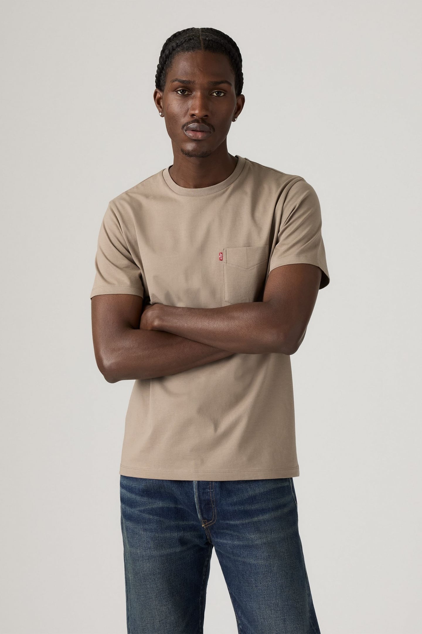 CLASSIC POCKET TEE WHITE 1