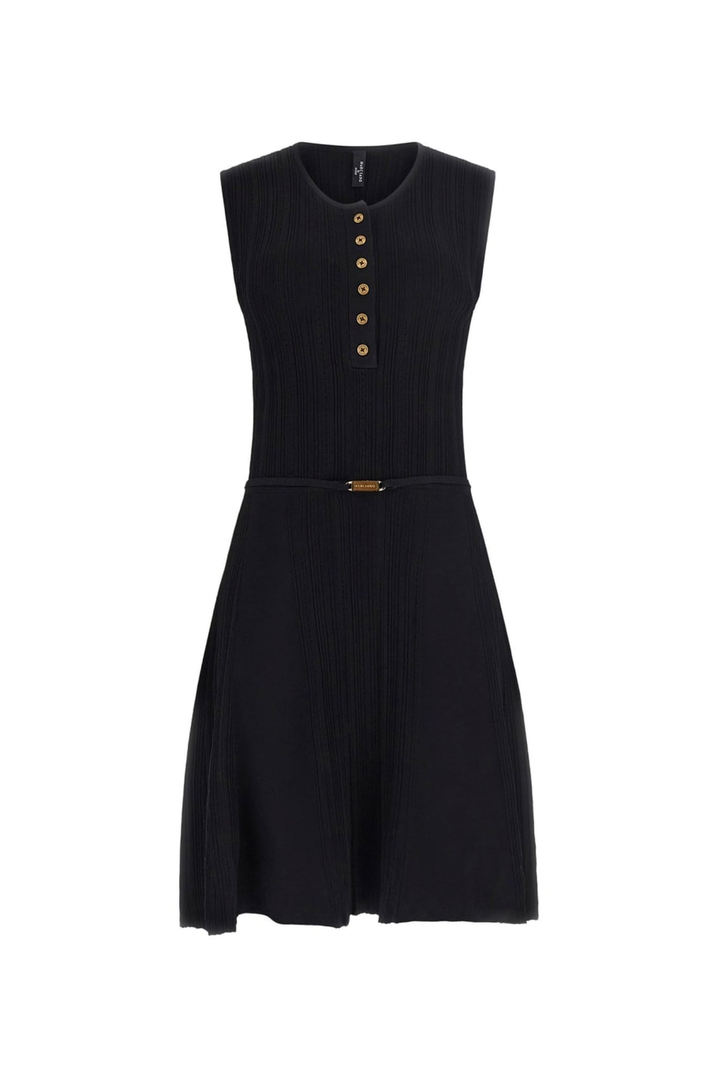 MARCIANO BY GUESS GIADA SL SWEATER DRESS JET BLACK 5