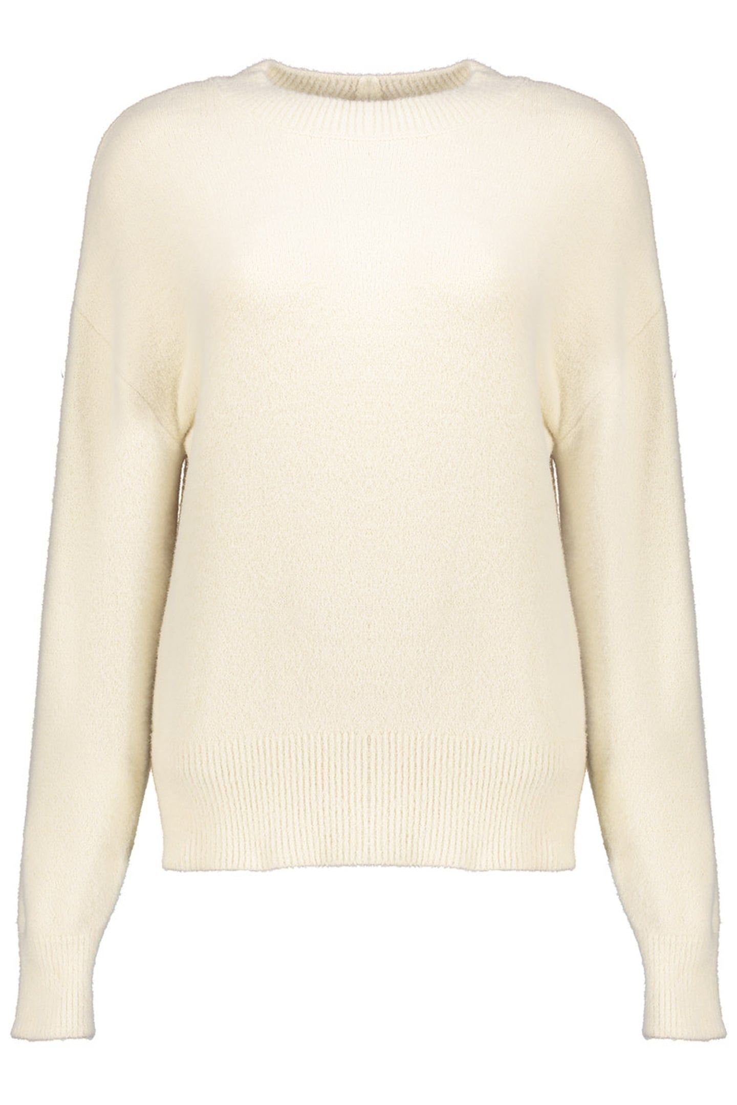 PULLOVER FLUFFY OFF-WHITE 1