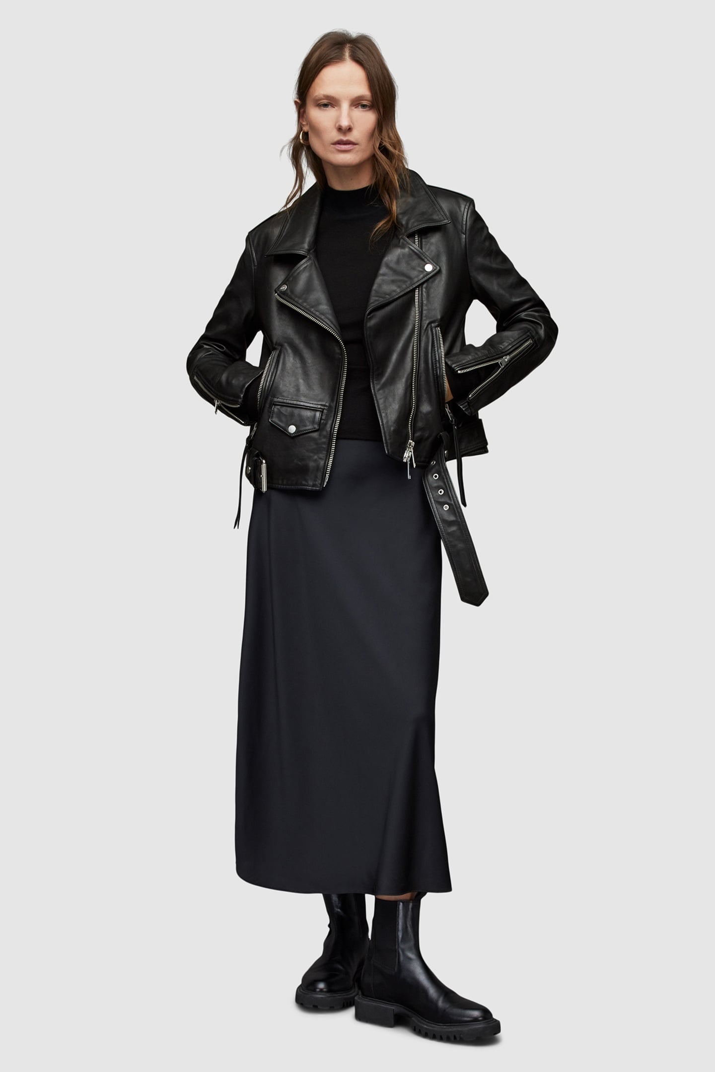LUNA BIKER BLACK 4