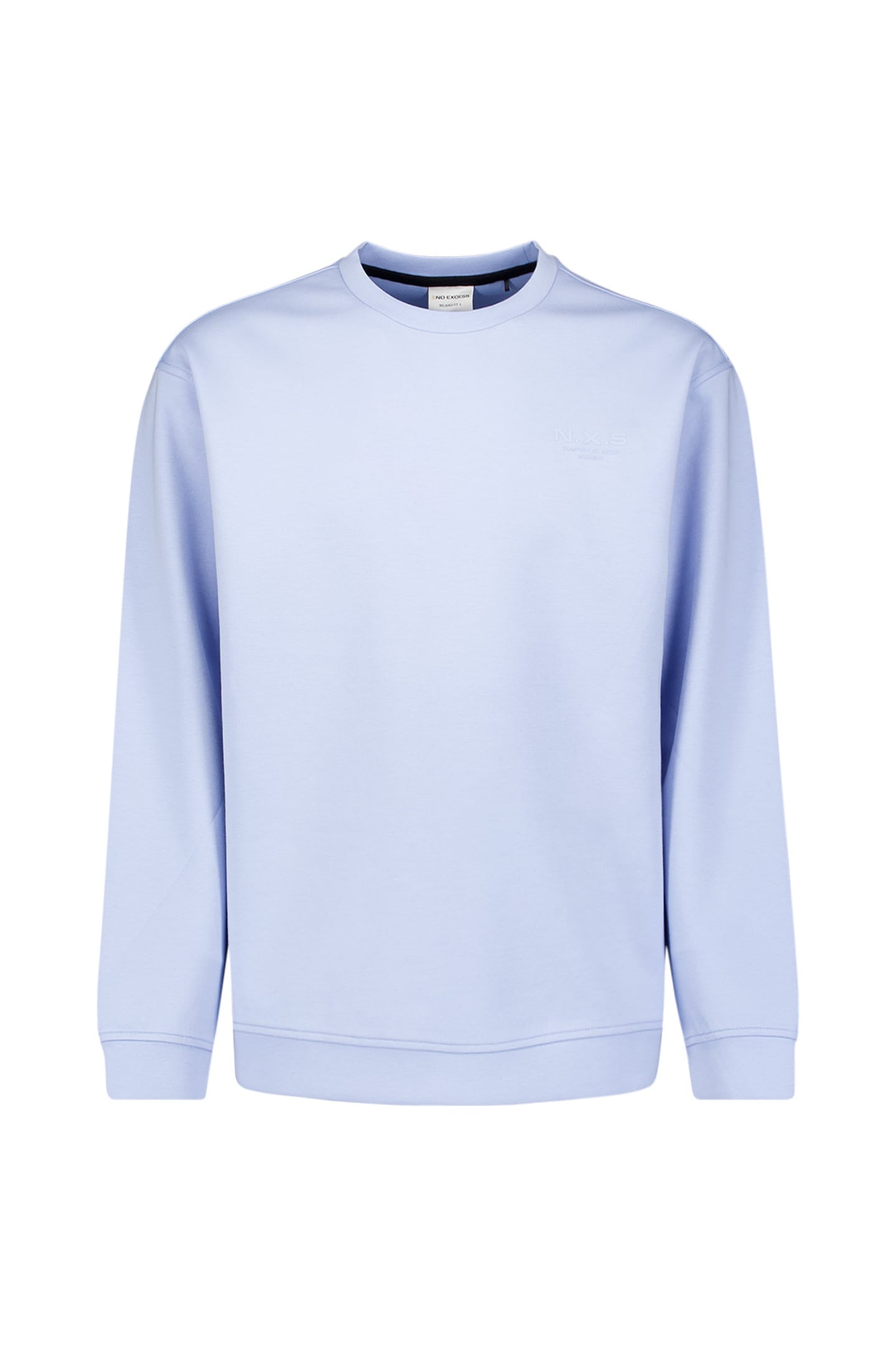 SWEATER CREWNECK INTERLOCK BLUE 1