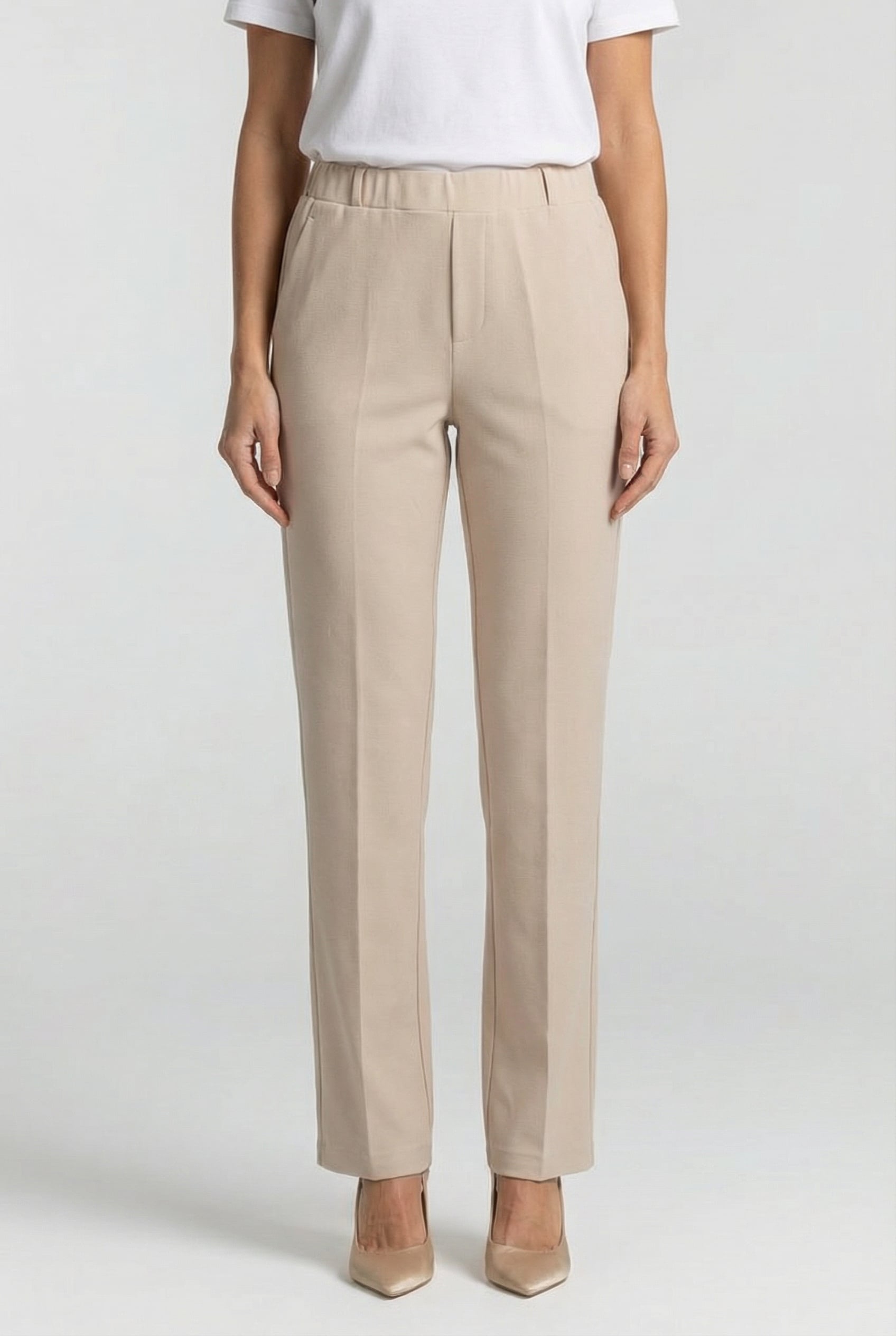 FIEKE PANTS BUTTERMILK 1