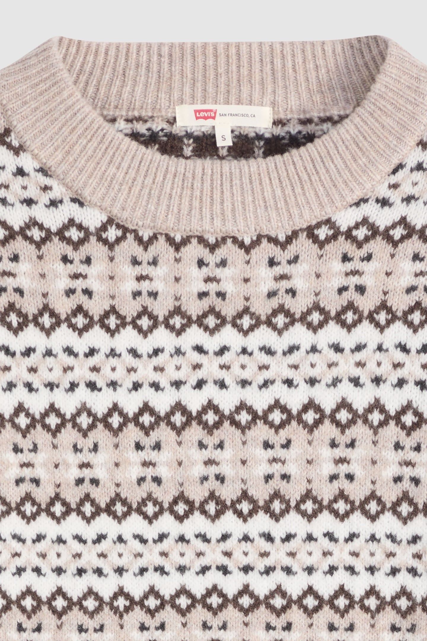 INES FAIRLISLE SWEATER NEUTRAL 6