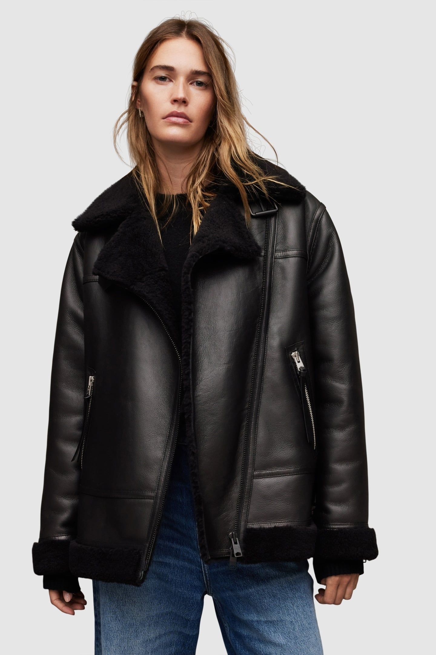 SOLA SHEARLING BLACK 3