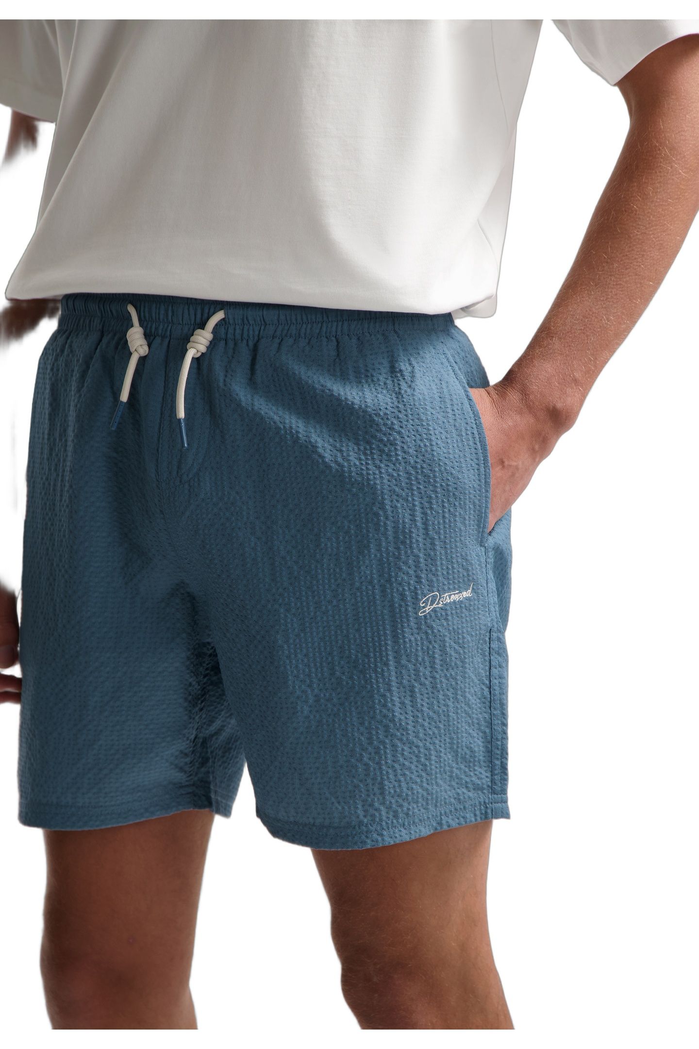 DS-CASE SOLID SWIMSHORTS PROVINCIAL BLUE 2