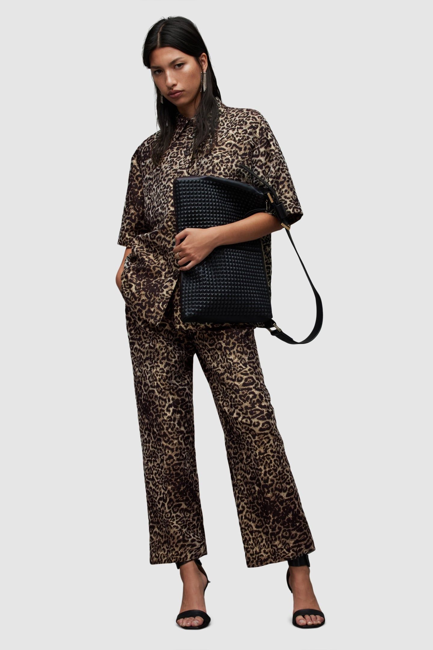 JEMI LEPPO TROUSER LEOPARD GOLD 5