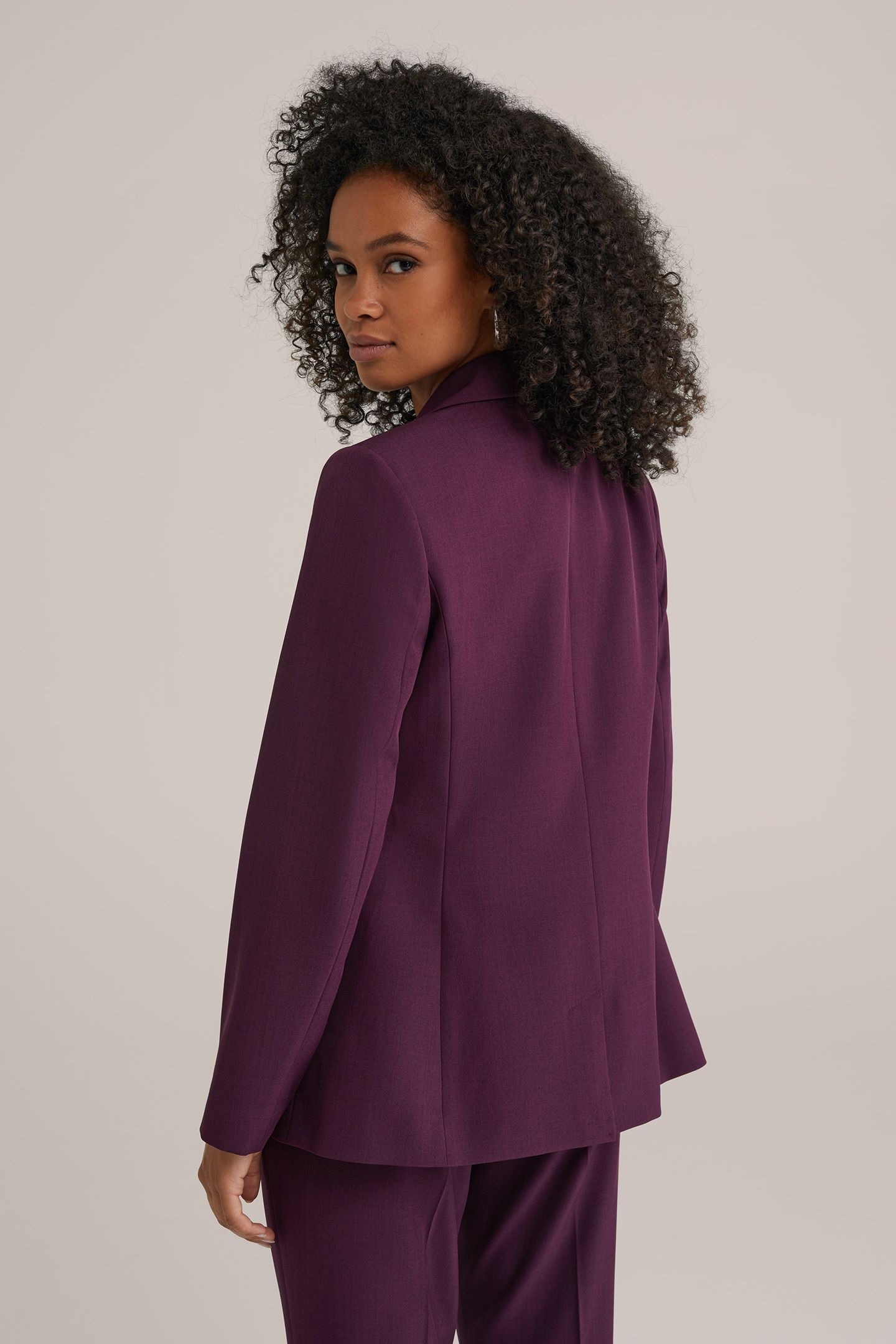 BLAZER AUBERGINE 2