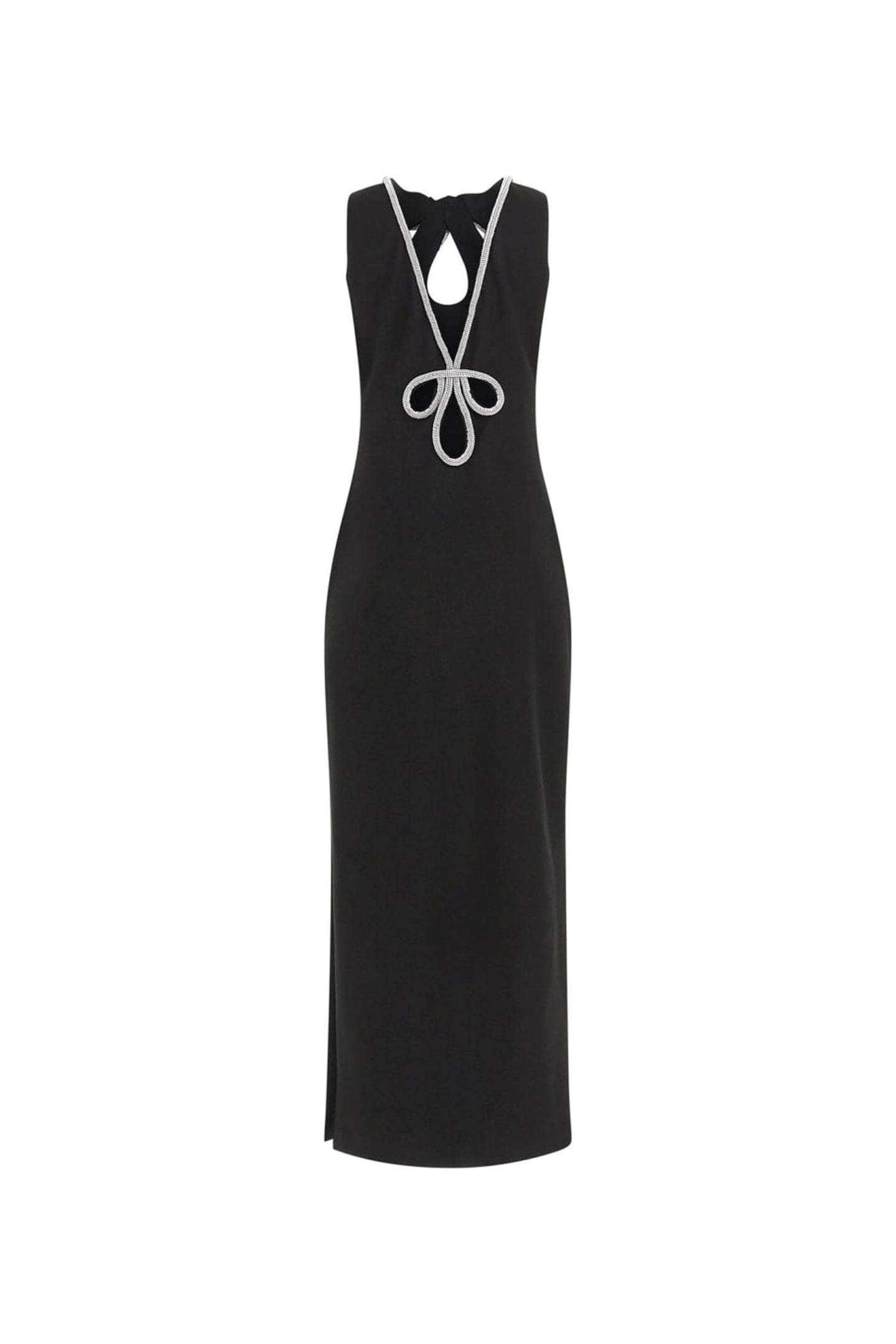 MARCIANO BY GUESS SERAFINA DRESS JET BLACK MULTI 5