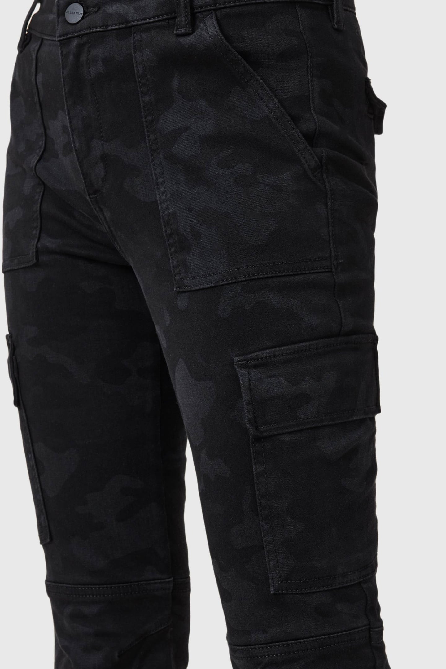 DURAN SKINNY CARGO CAMO BLACK 8