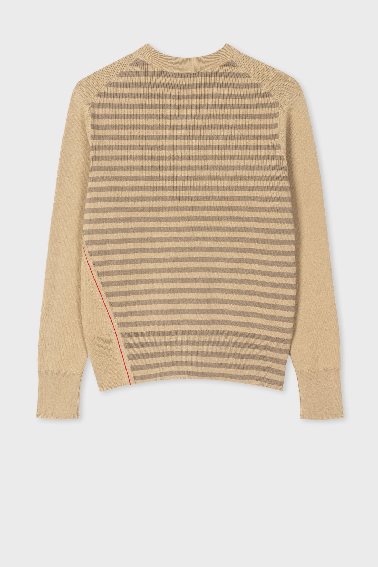 SWEATER V NECK LIGHT BEIGE 6