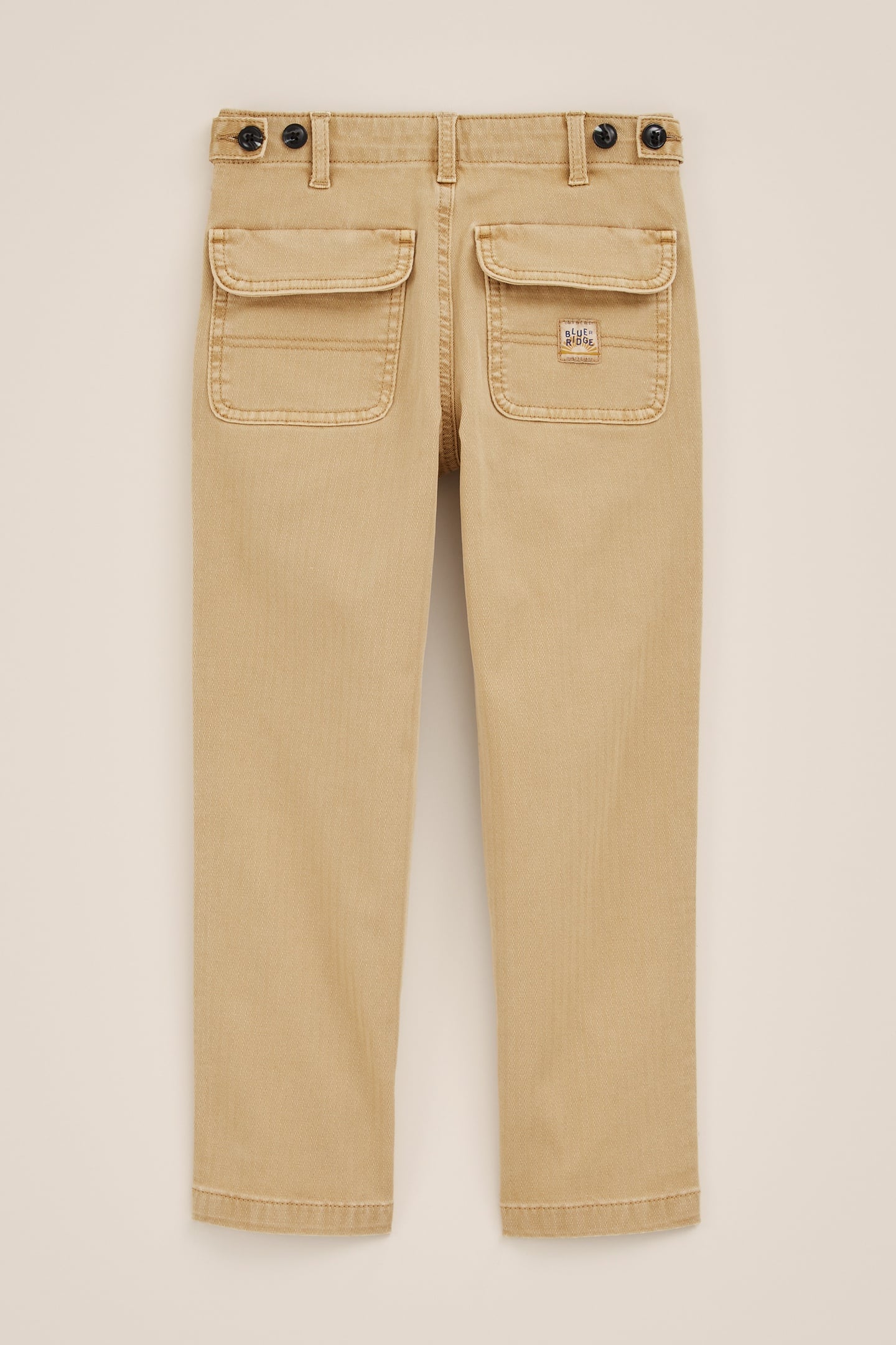 5-POCKET MID WAIST BEIGE 4