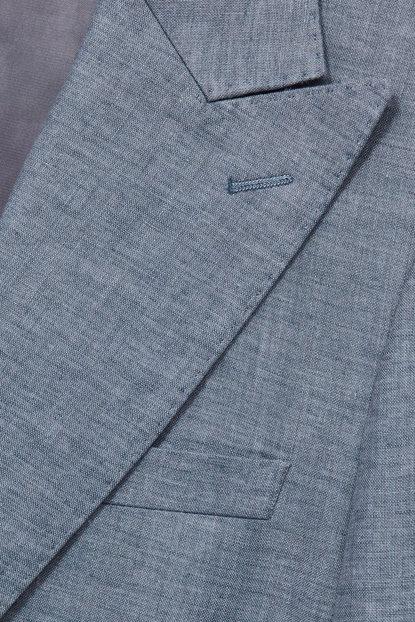 SB 2B NOTCH LINEN BLAZER AIRFORCE BLUE 7