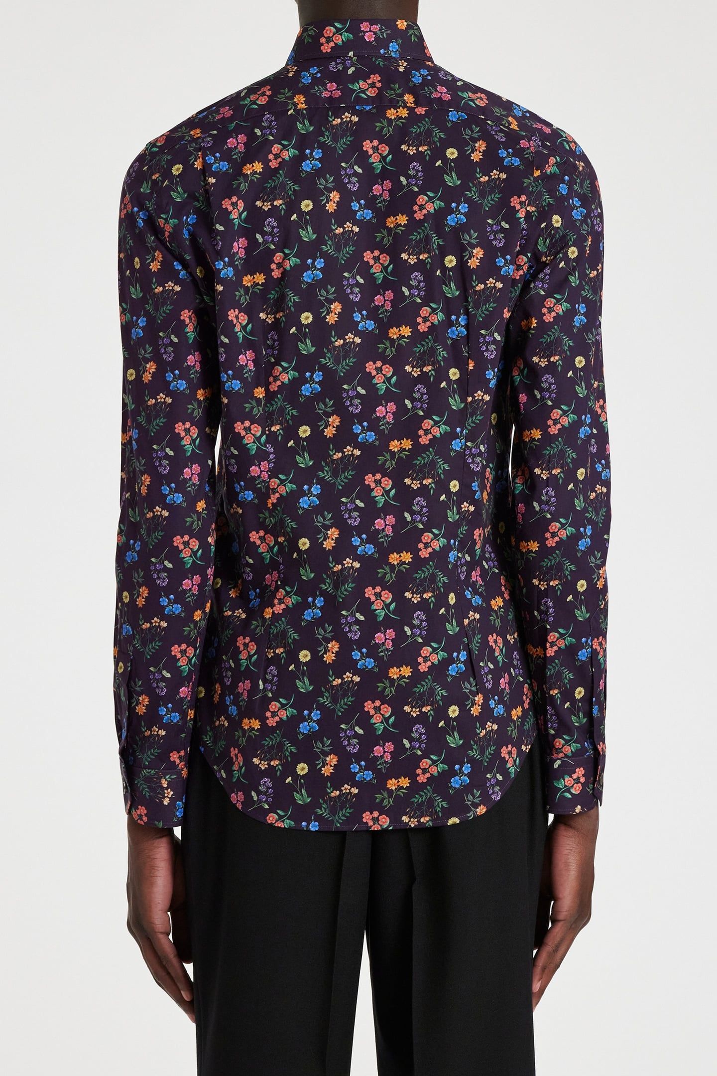 S/C SUPER SLIM FIT SHIRT VERY DARK NAVY 3