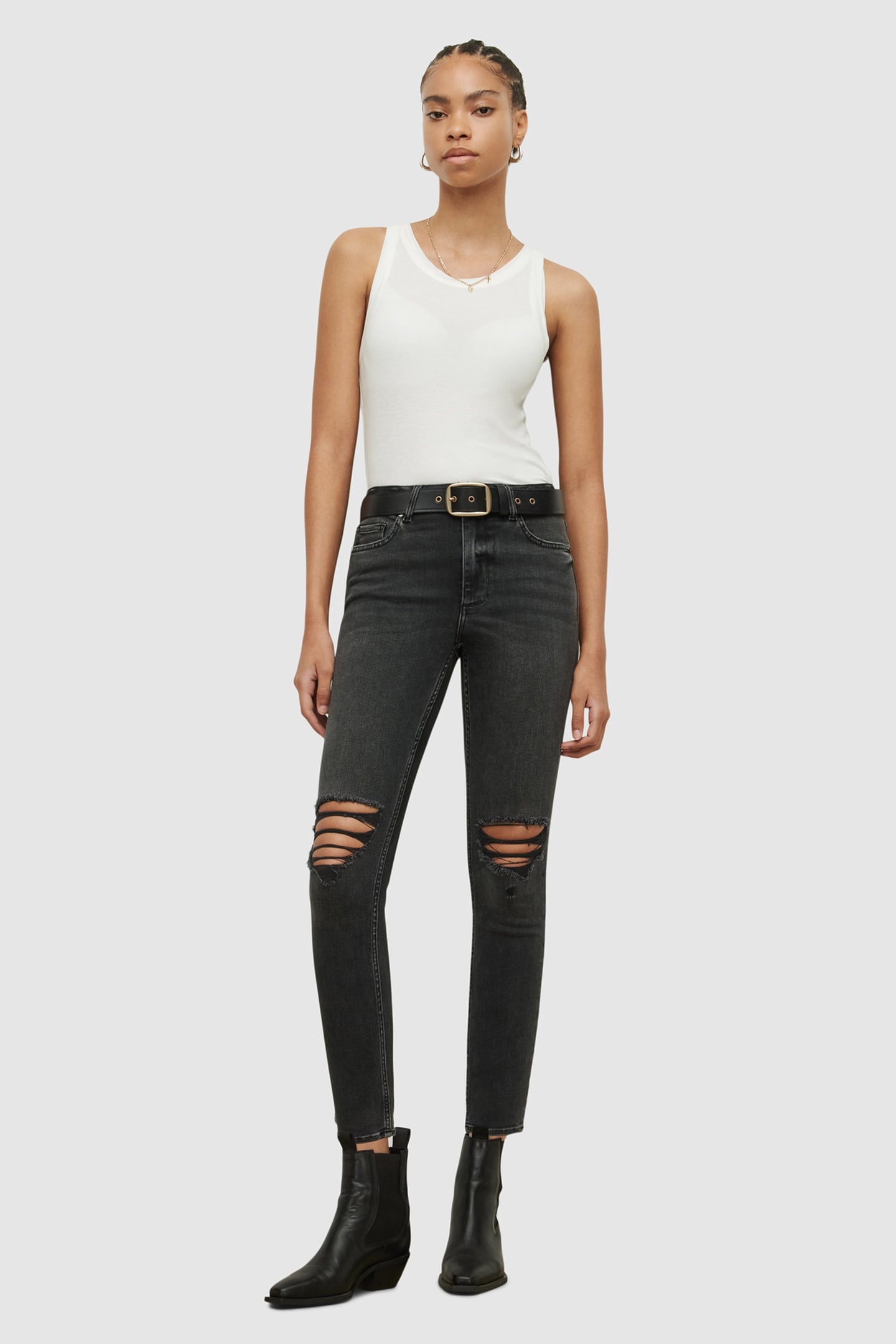 DAX JEAN WASHED BLACK 1