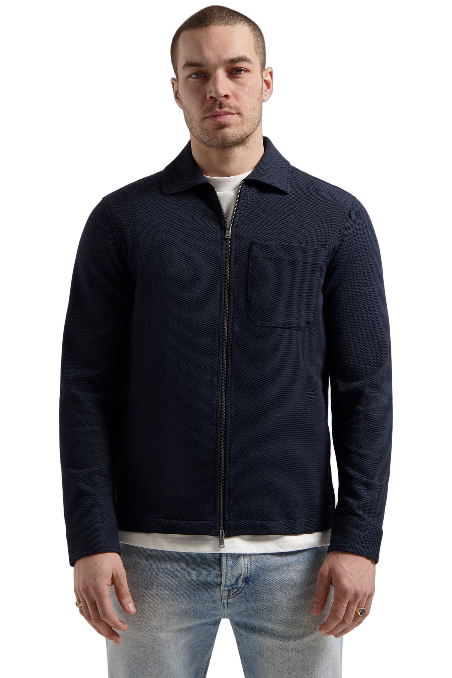 DS-PIKE OVERSHIRT DK. NAVY 2