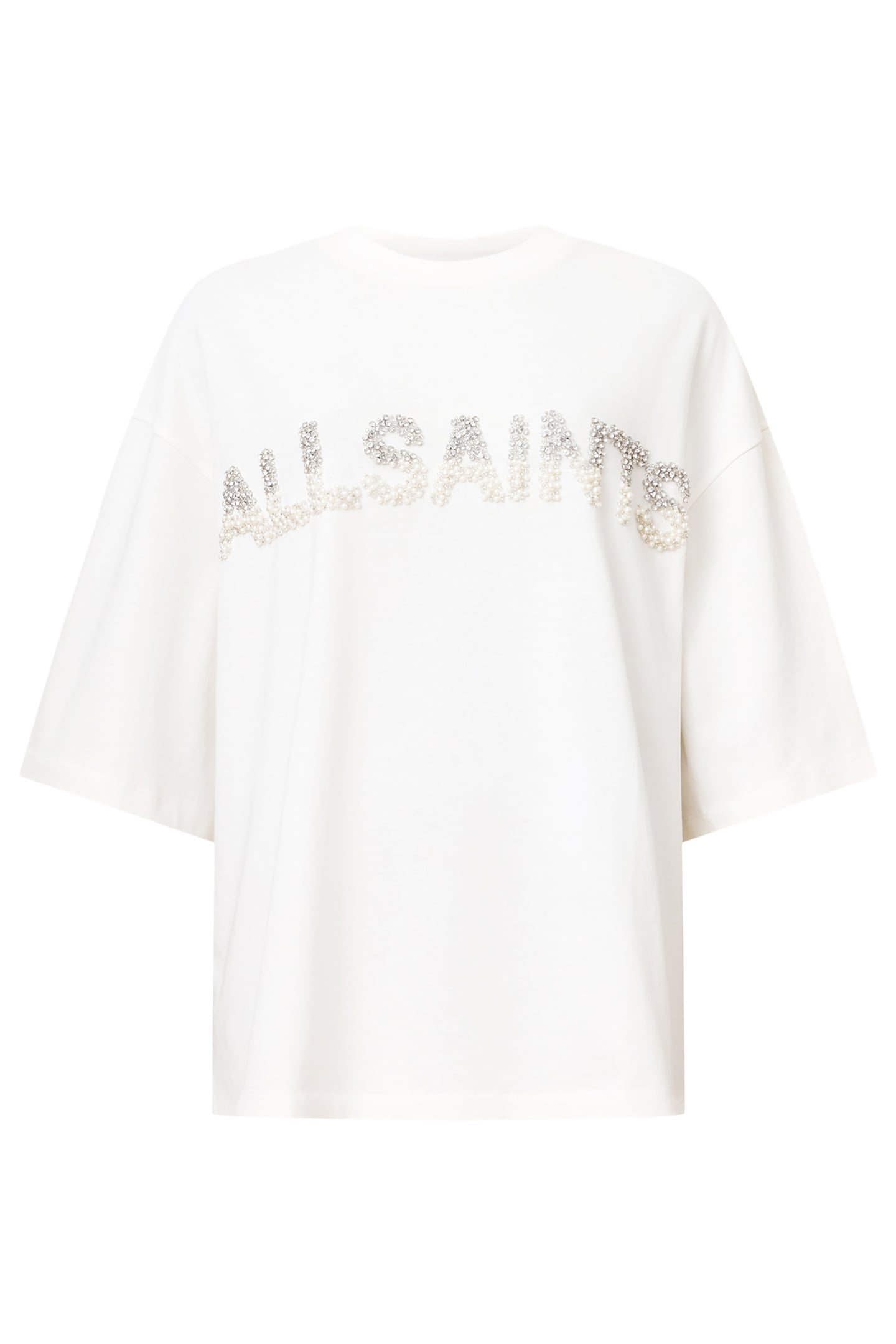 AMELIE PEARL TEE OPTIC WHITE 4