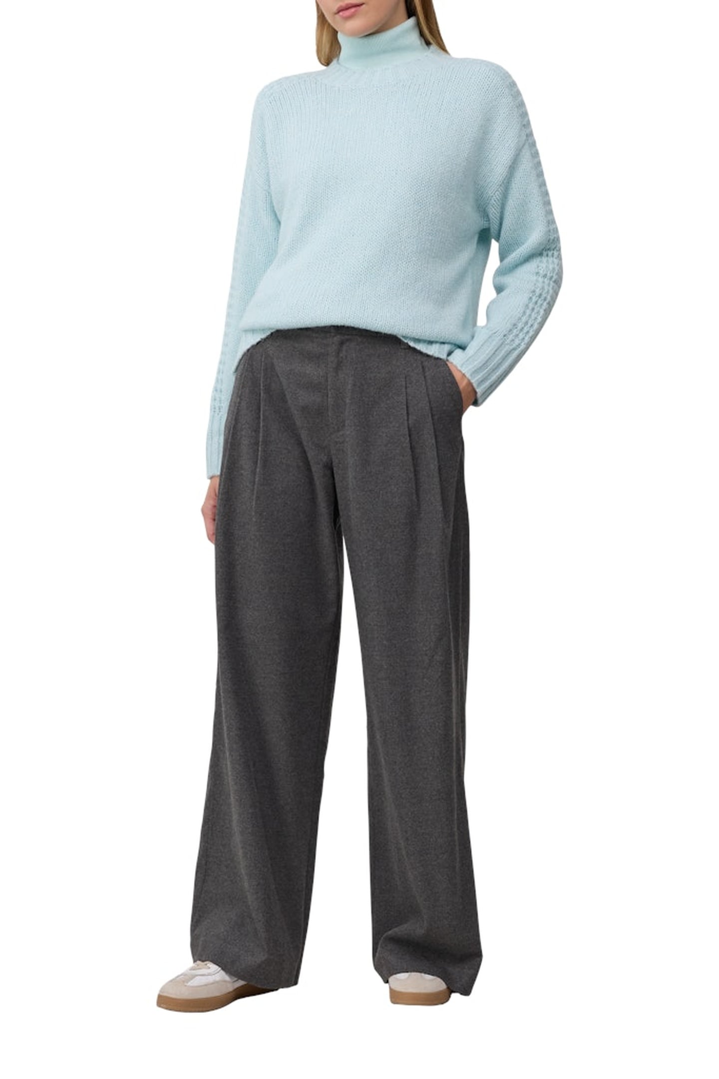 S.OLIVER HOSEN GREY/BLACK 2