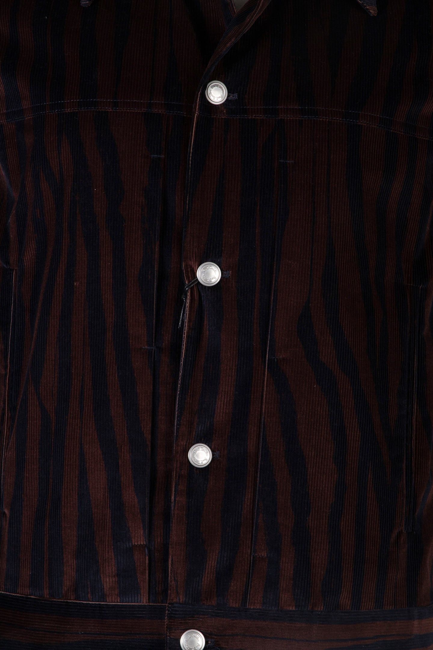 SLIM FIT DENIM STYLE JACKET BROWN 4