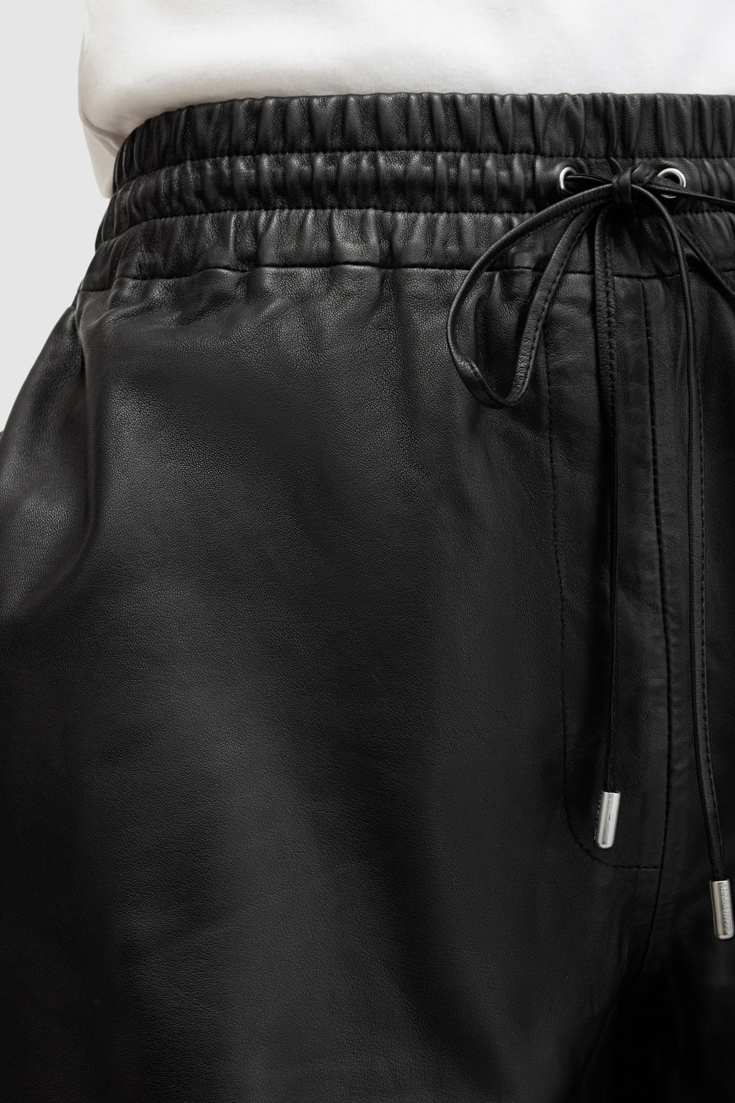SHANA LEATHER SHORT BLACK 5