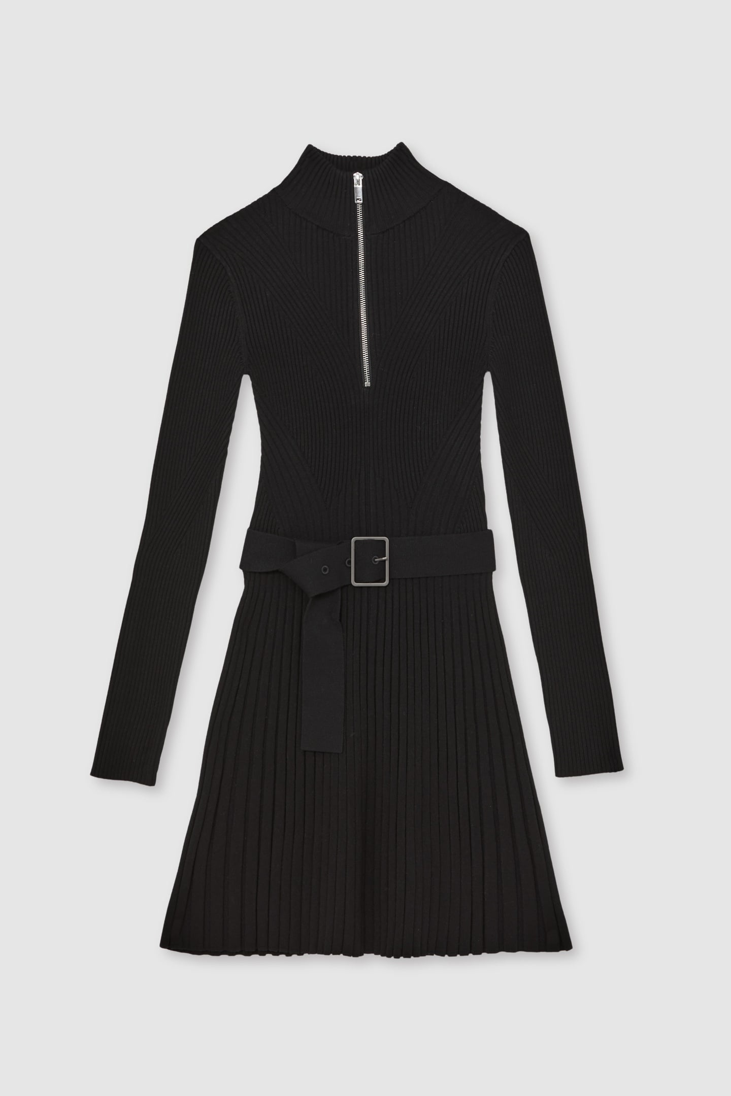 ZIP KNITTED FLIPPY BLACK 5