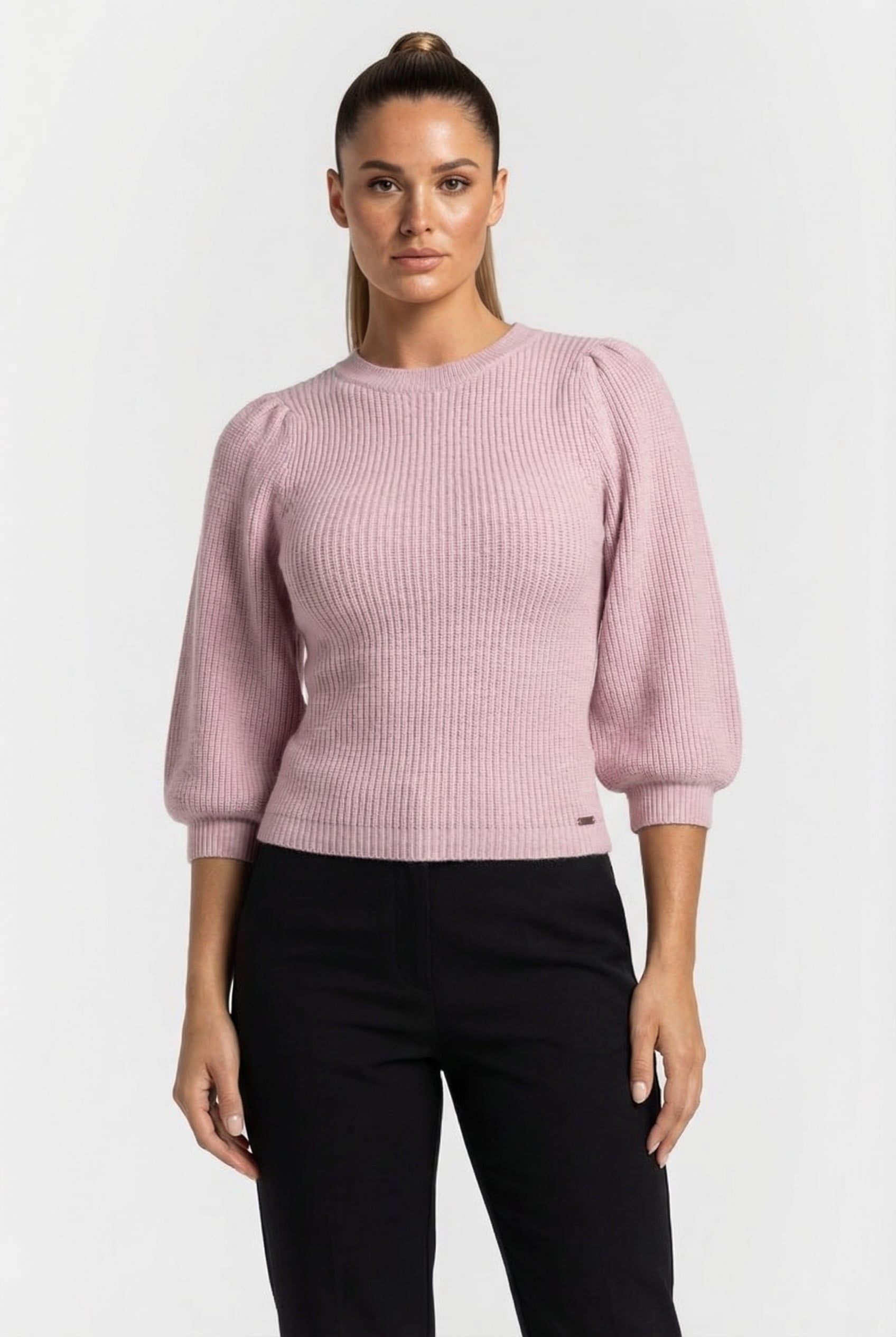 CARY FLAT KNIT FOREST LILA 1