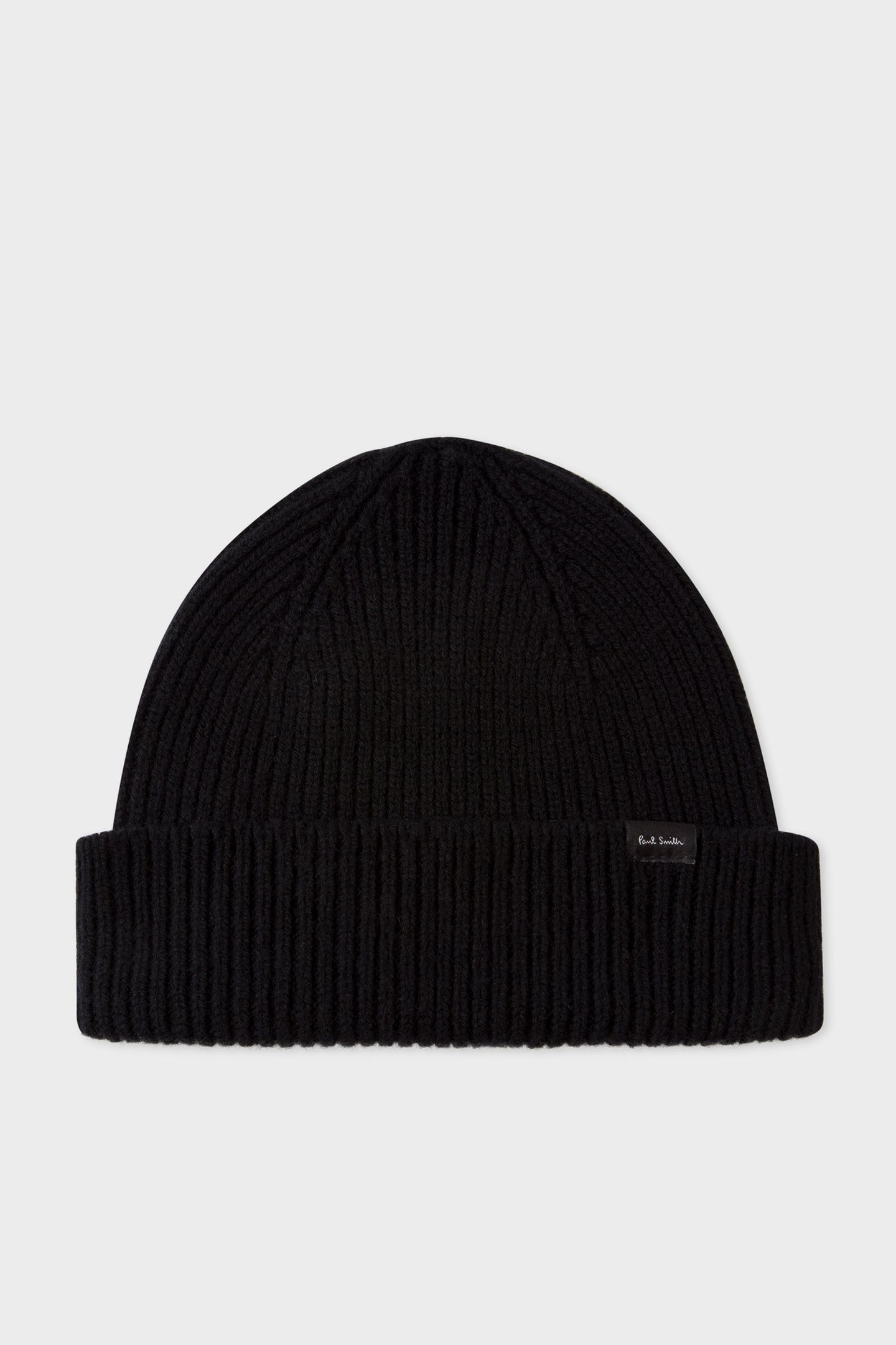 HAT CASHMR BEANIE BLACK 2