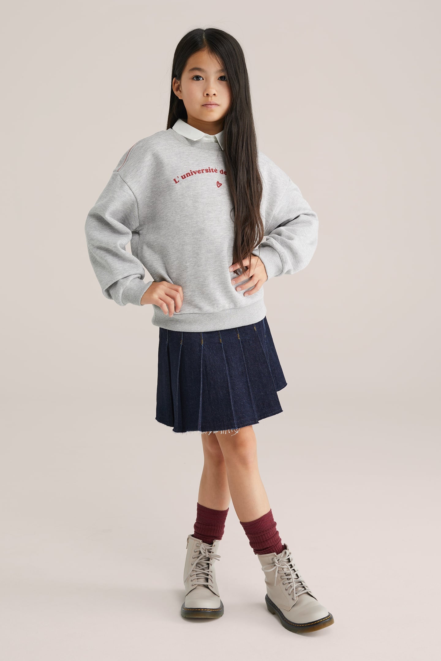 SKIRT MINI LENGTH DARK BLUE 2