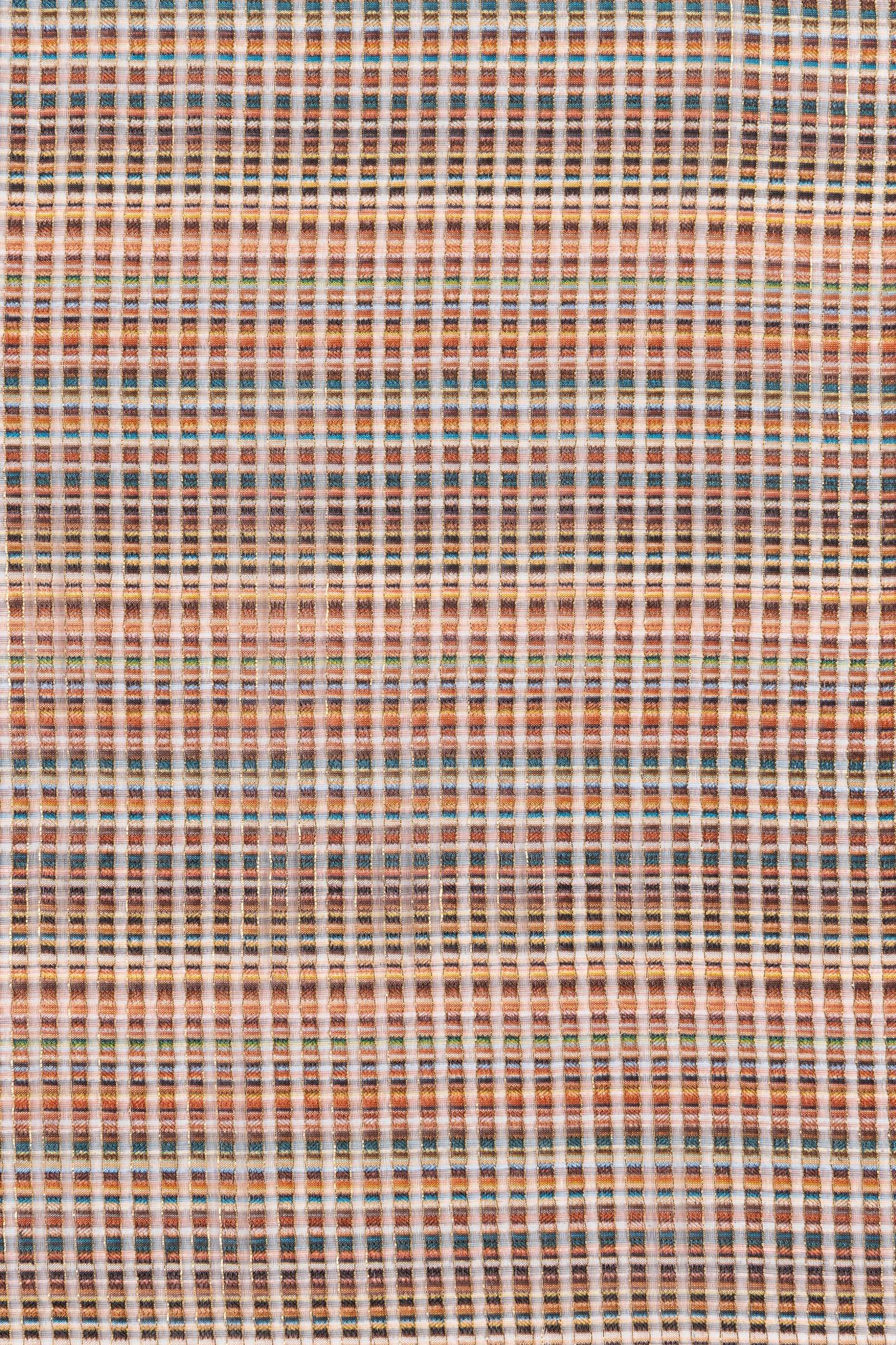 WOSCARF SHINY SIGNT MULTI COLOURED 8
