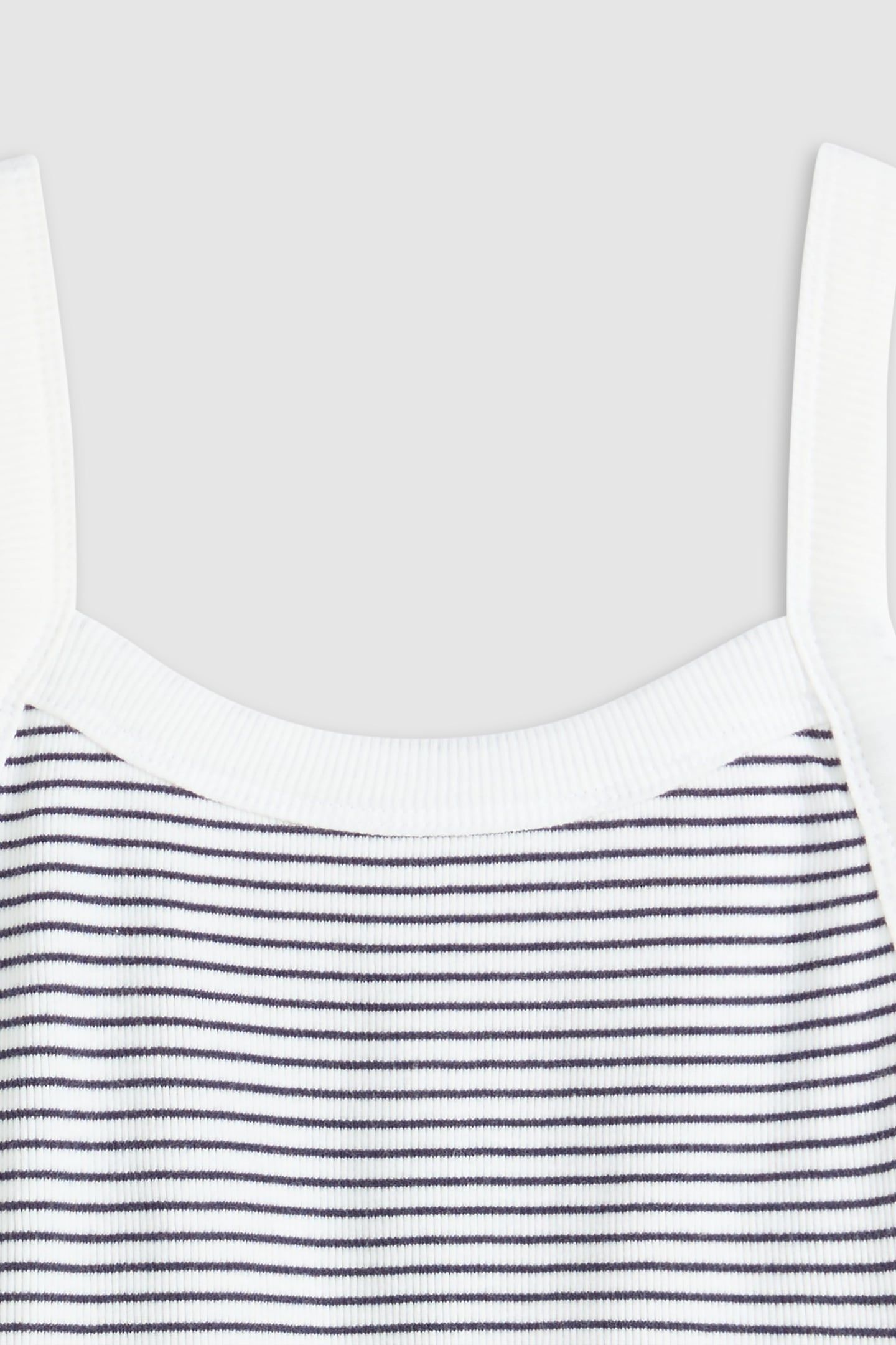 ESSENTIAL SPORTY RIBBED TANK TOP BLACK 6