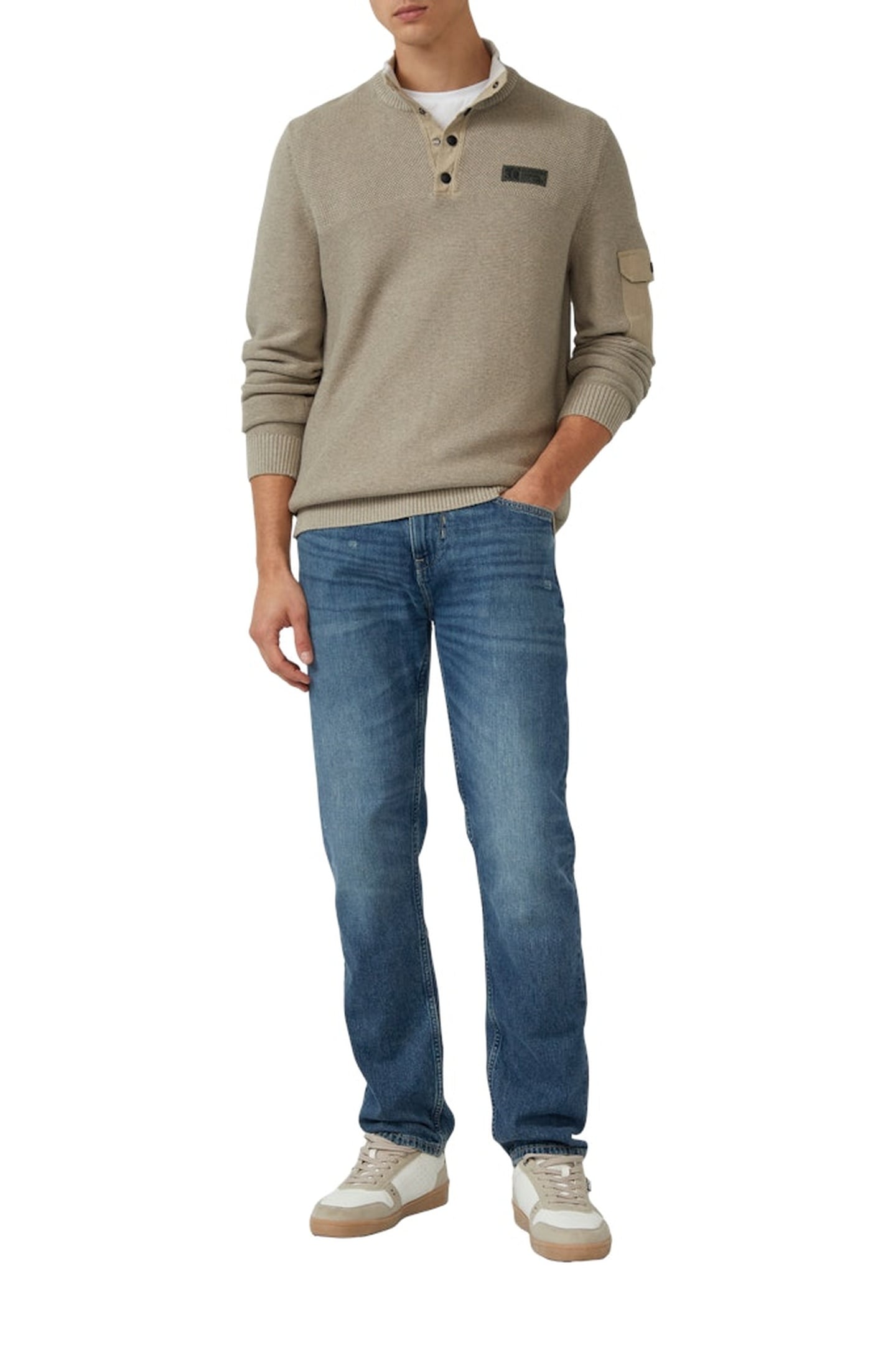 S.OLIVER PULLOVER BEIGE 2