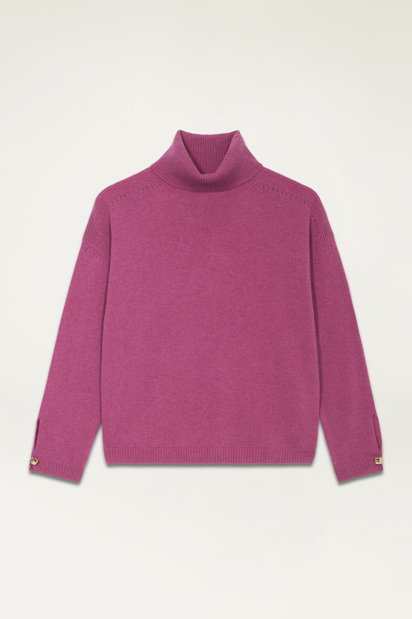 CASHMERE/WOOL TURTLENECK SWEATER LIGHT BLUE 3