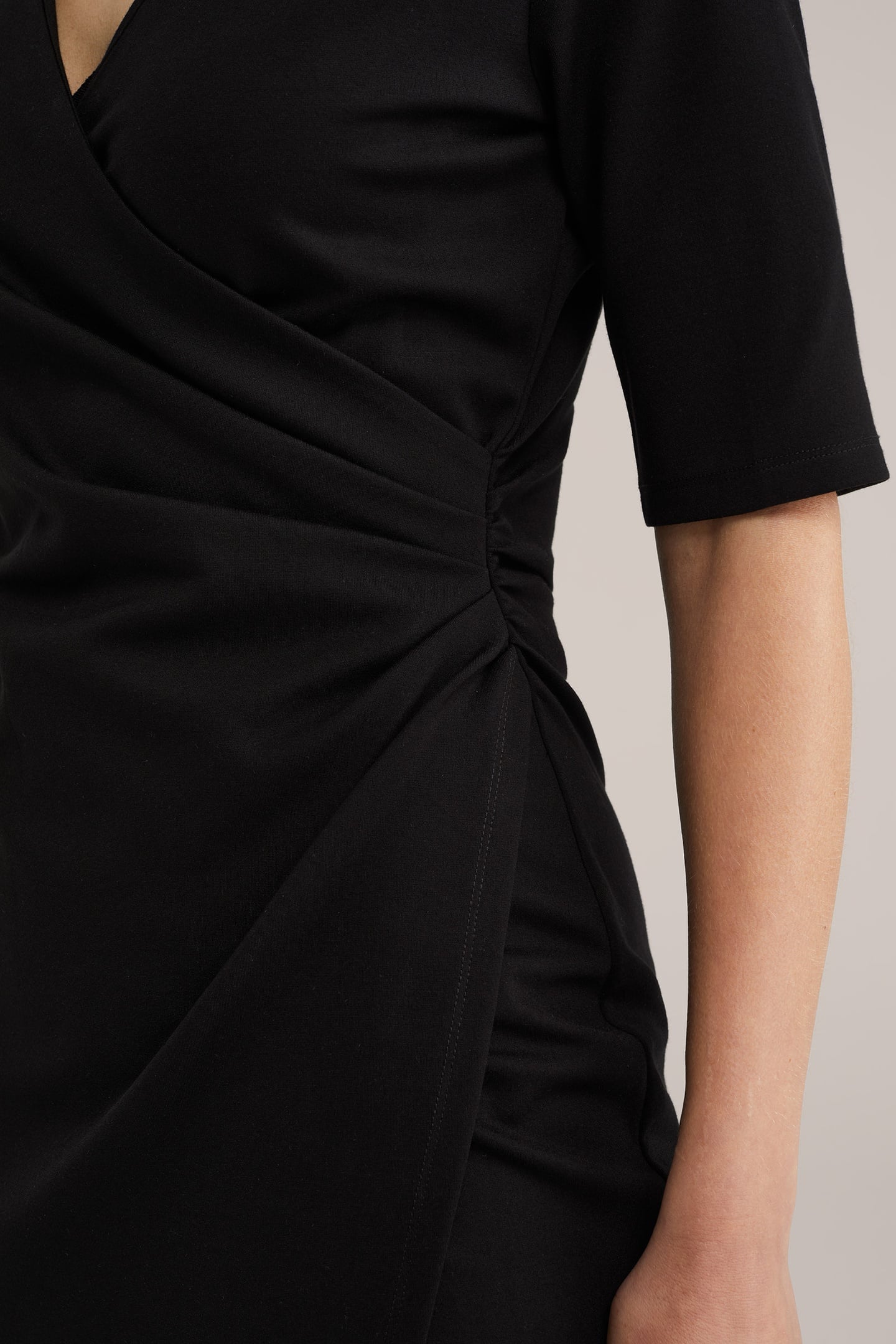 DRESS MIDI BLACK 5