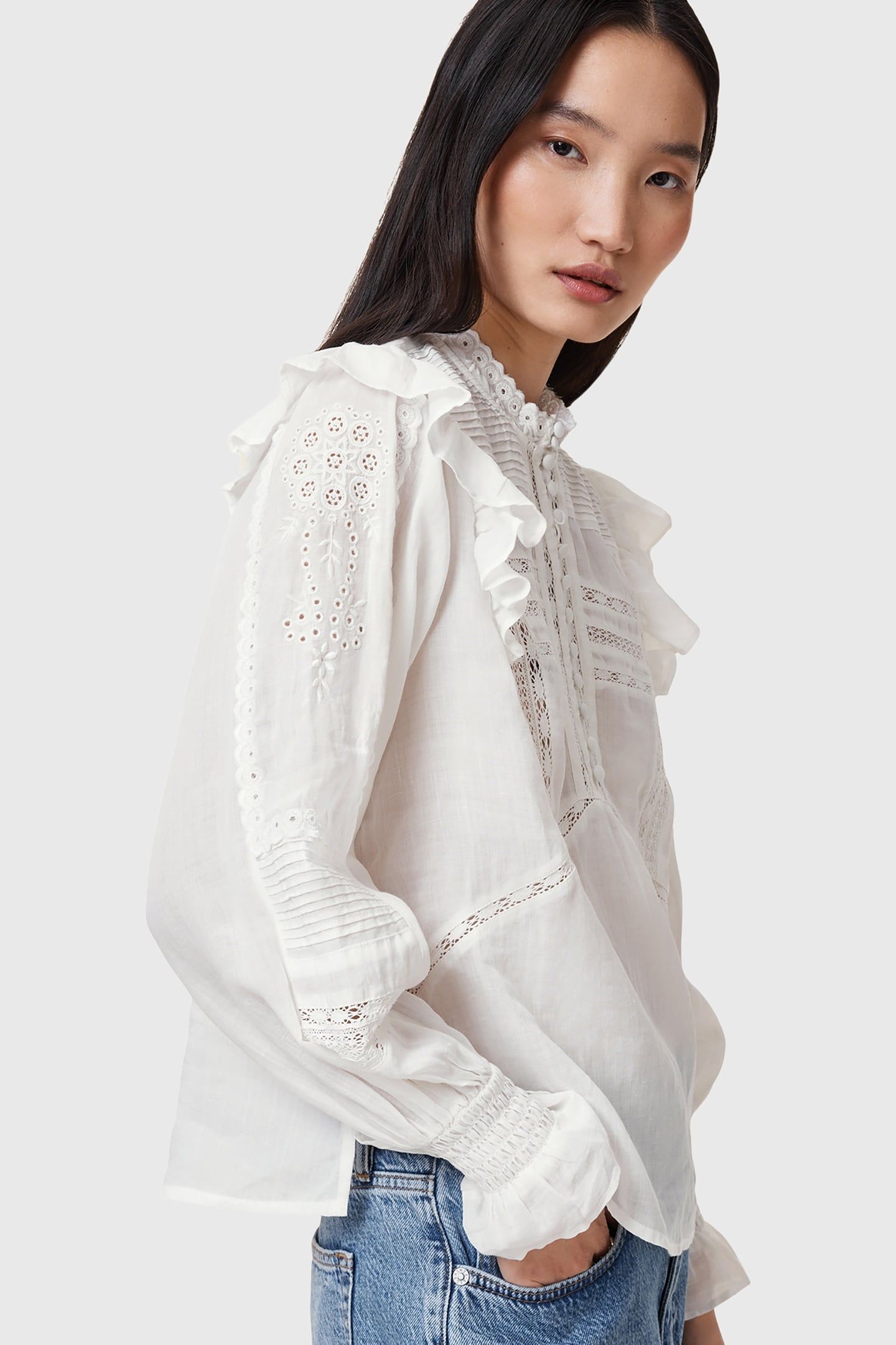 HEATHER TOP CHALK WHITE 7
