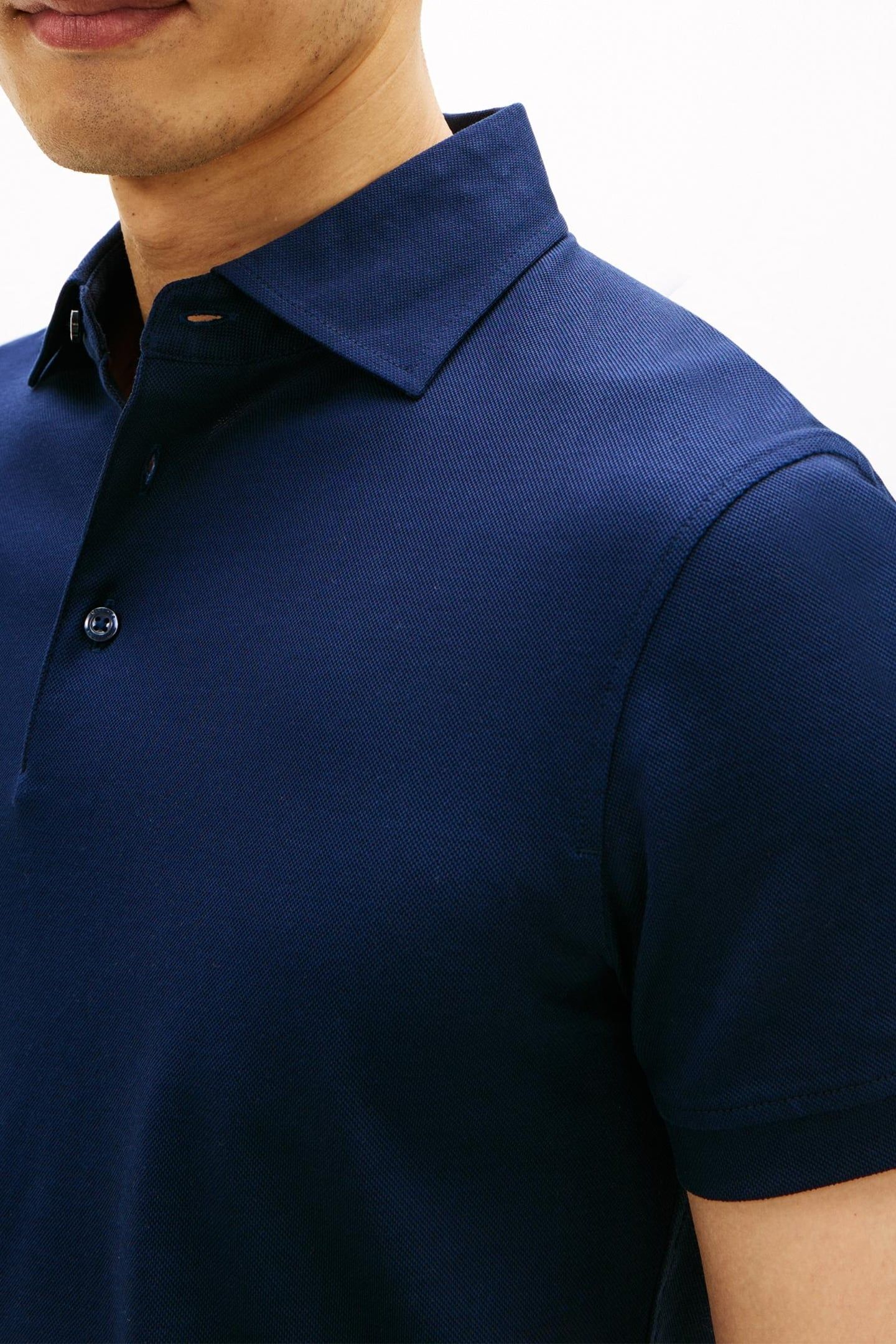 DC WIDE SPREAD COLLAR POLO NAVY IRIS 4