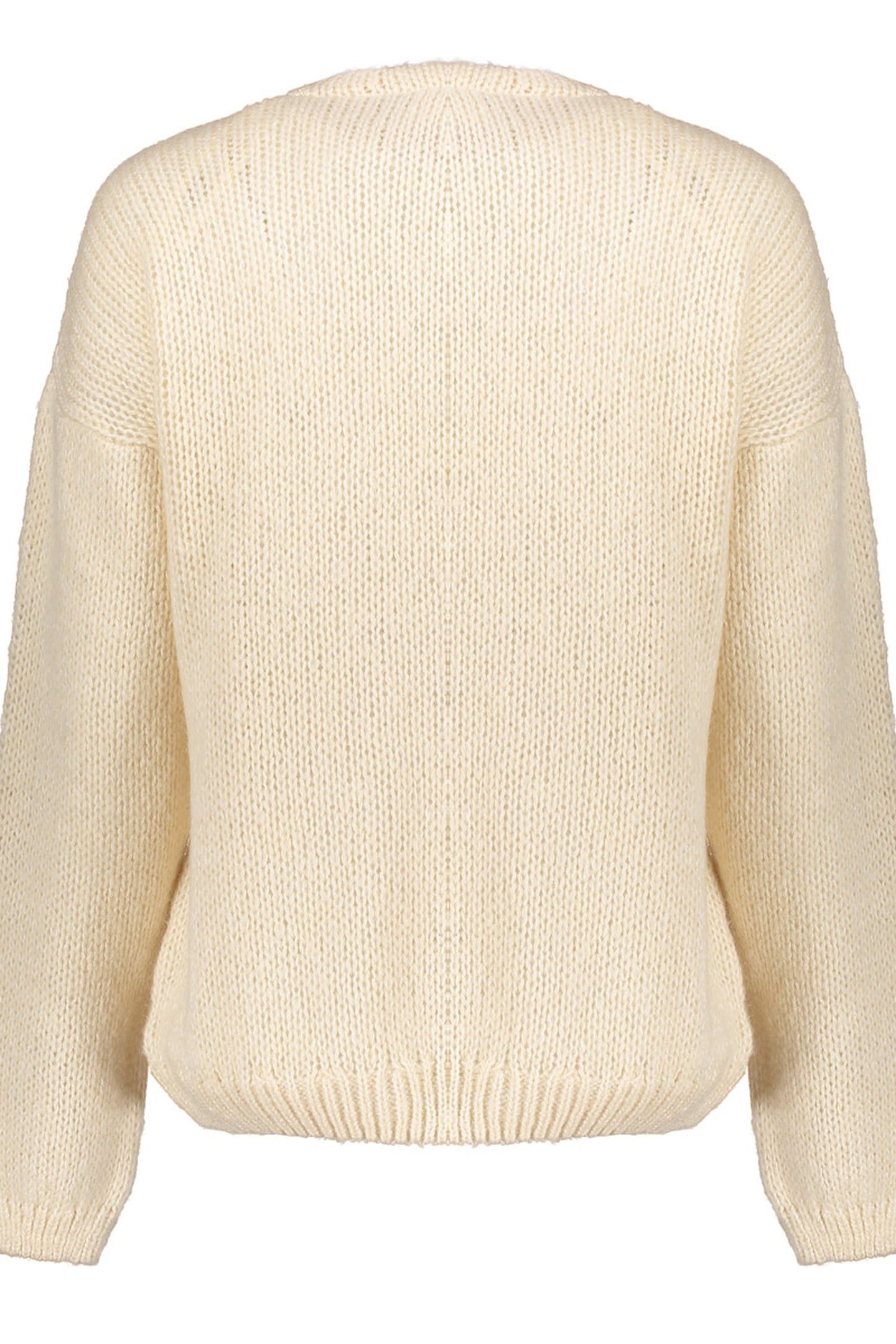 CARDIGAN BASIC OFF-WHITE 2