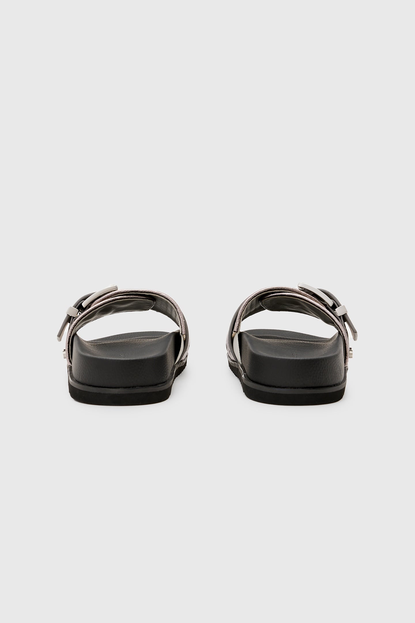 ELLIE RAFFIA SLIDER SILVER 4